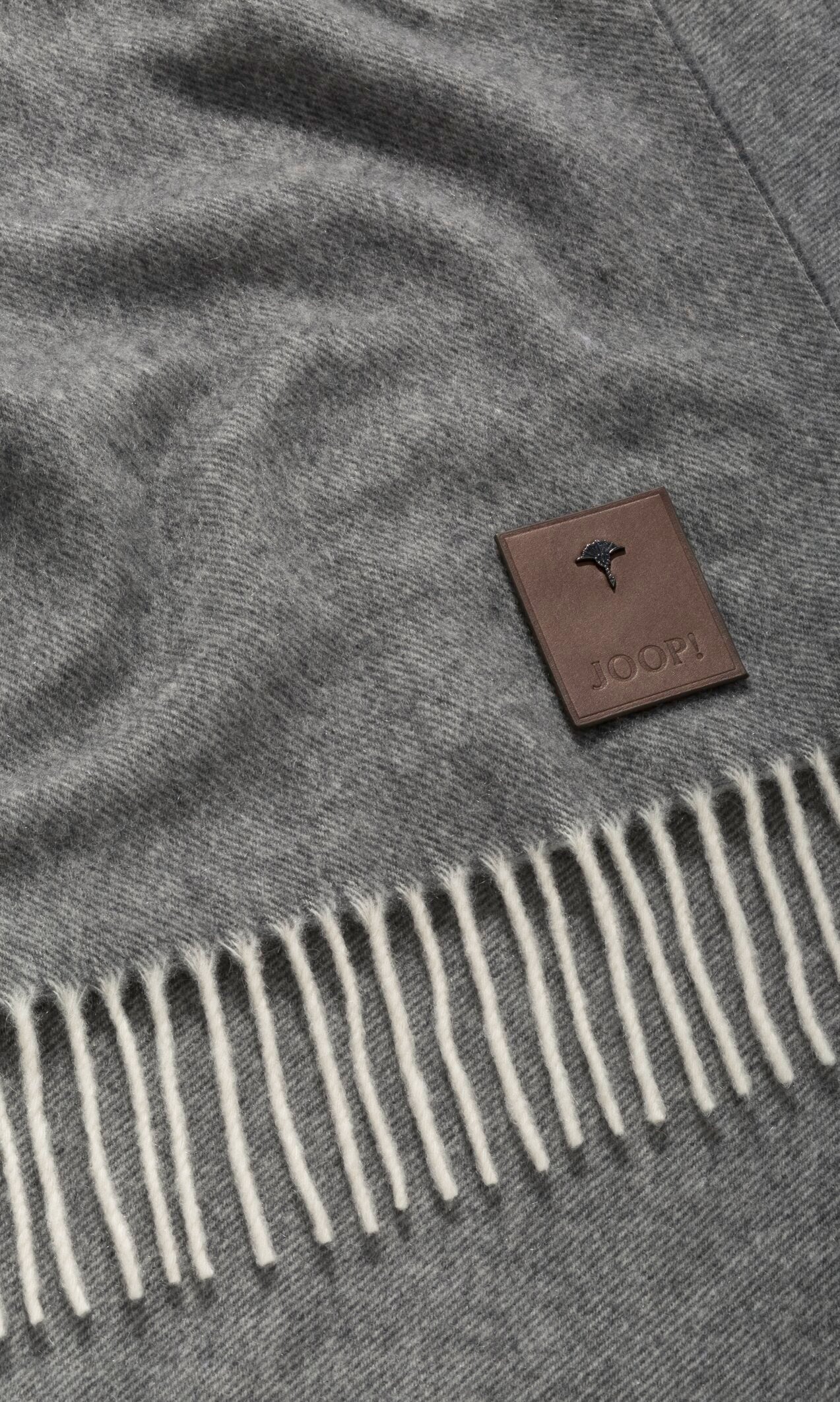 JOOP! NOBLE Plaid 140x200, Graphit