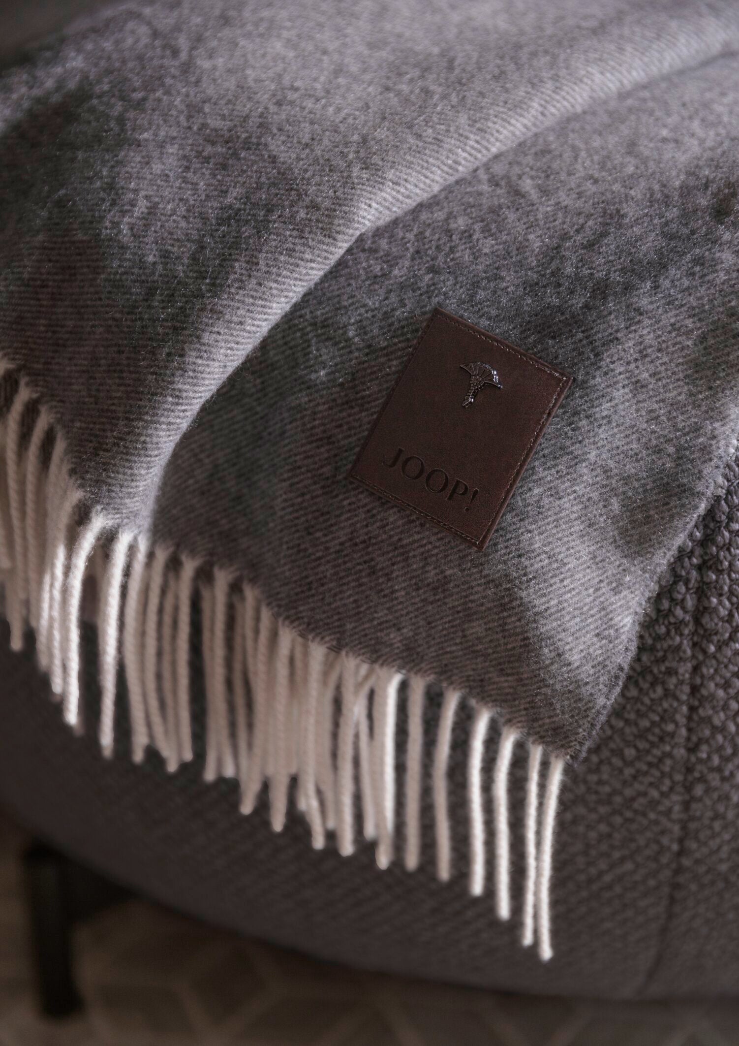 JOOP! NOBLE Plaid 140x200, Graphit