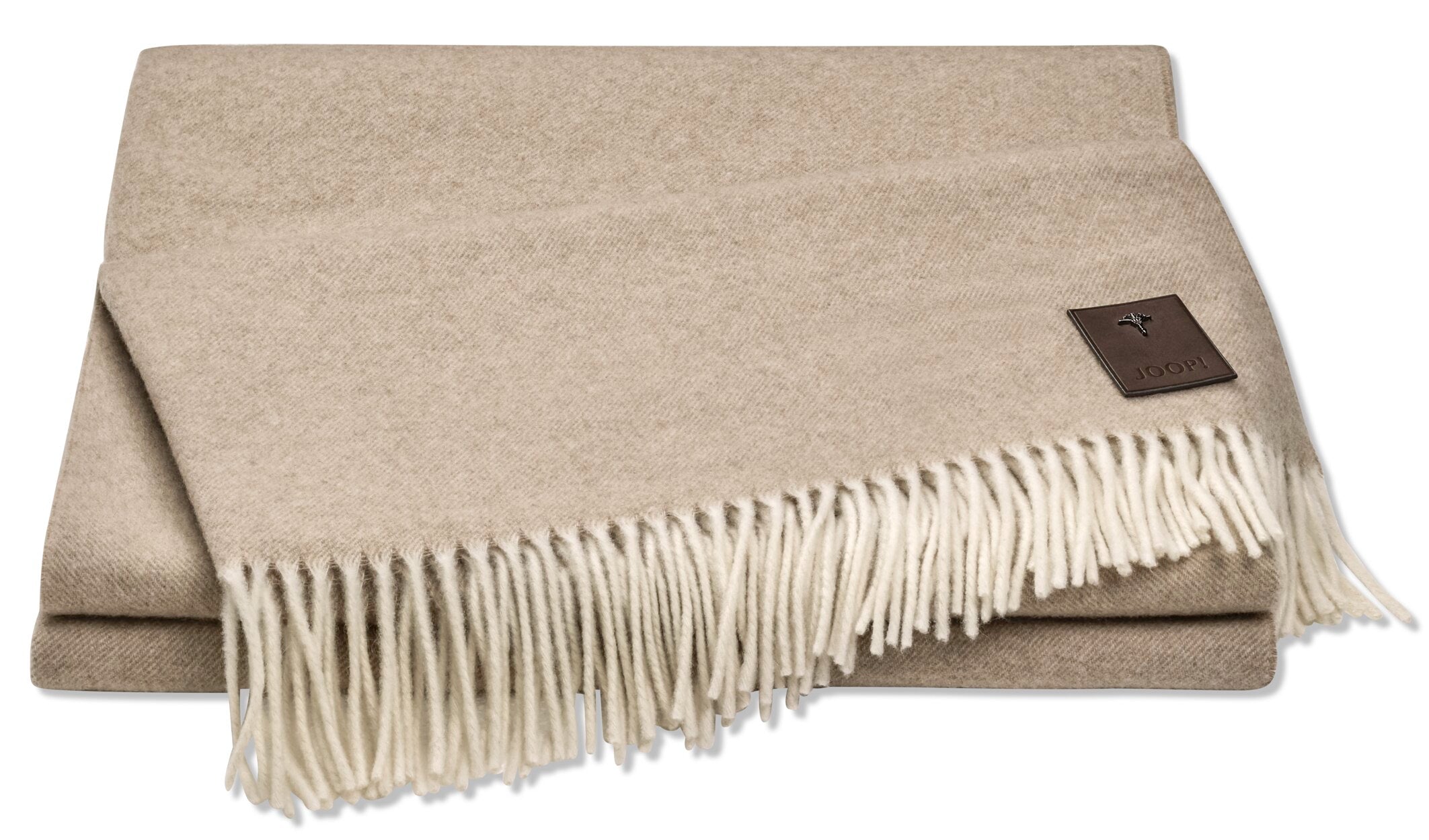 JOOP! NOBLE Plaid 140x200, Natur