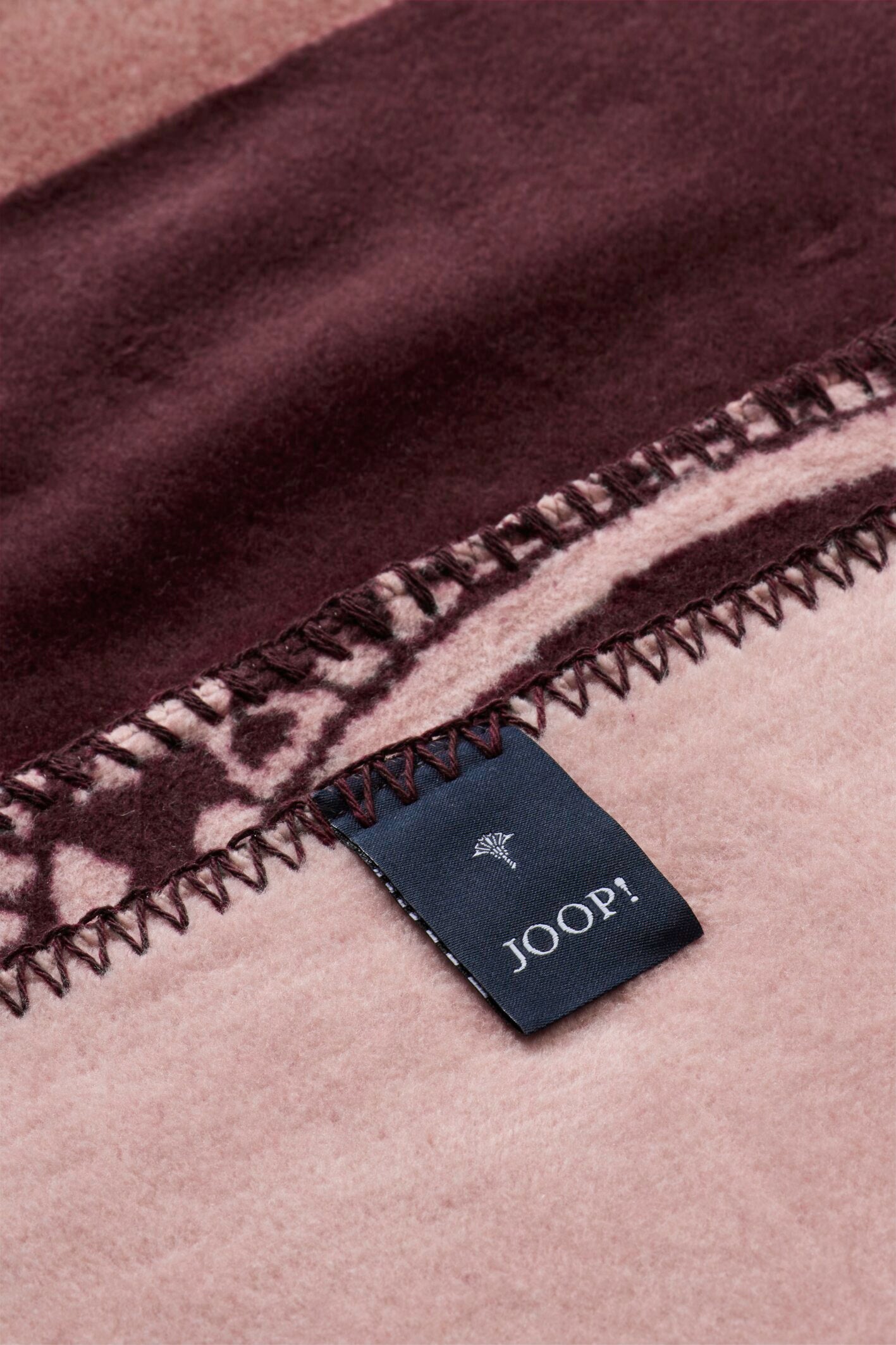 JOOP! PAISLEY STRIPES Wohndecke 150x200 cm, Rouge