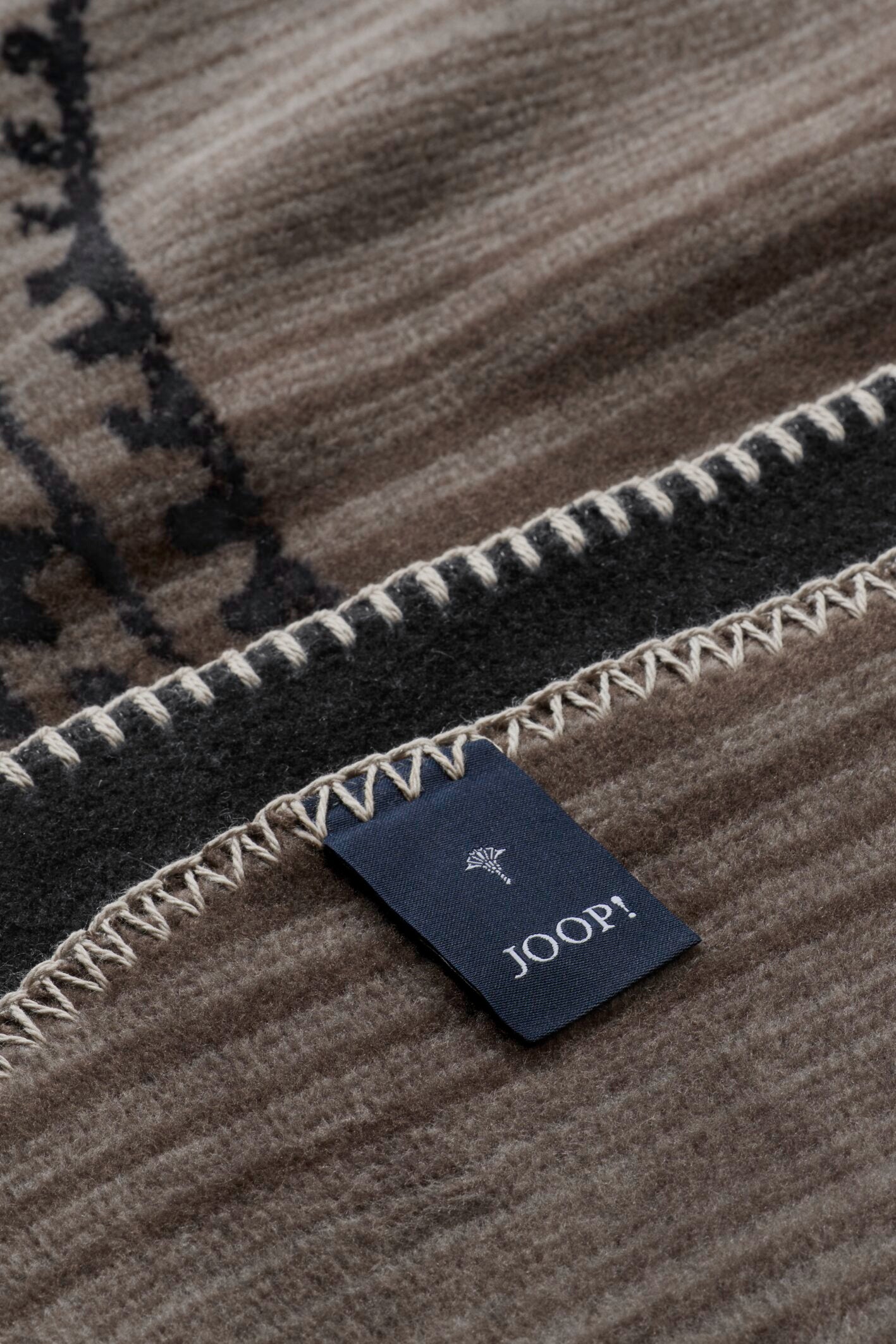 JOOP! PAISLEY Wohndecke 150x200 cm, Schwarz