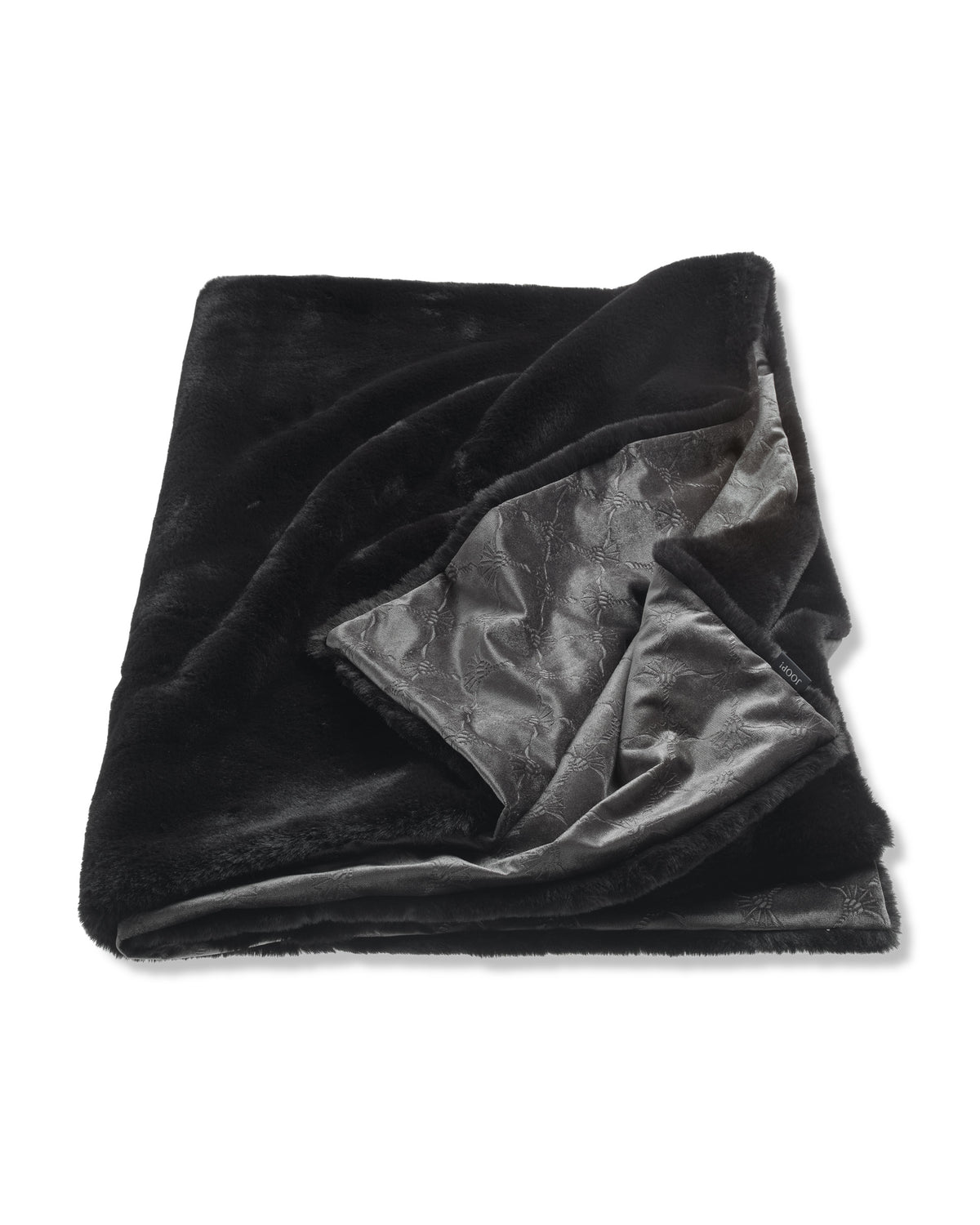 JOOP! SMOOTH Plaid, 130x170 cm, Schwarz