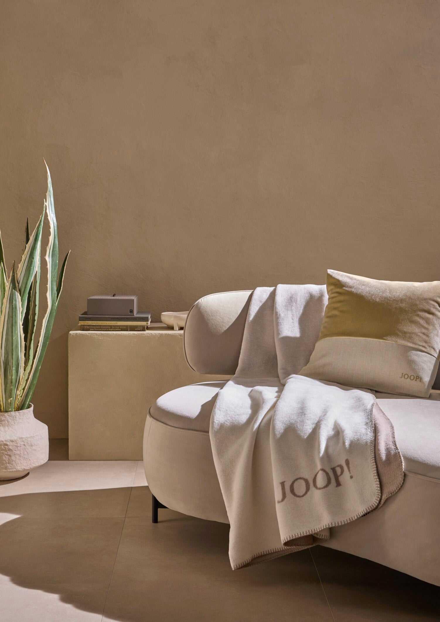 JOOP! SPLIT Wohndecke 150x200 cm, Natur