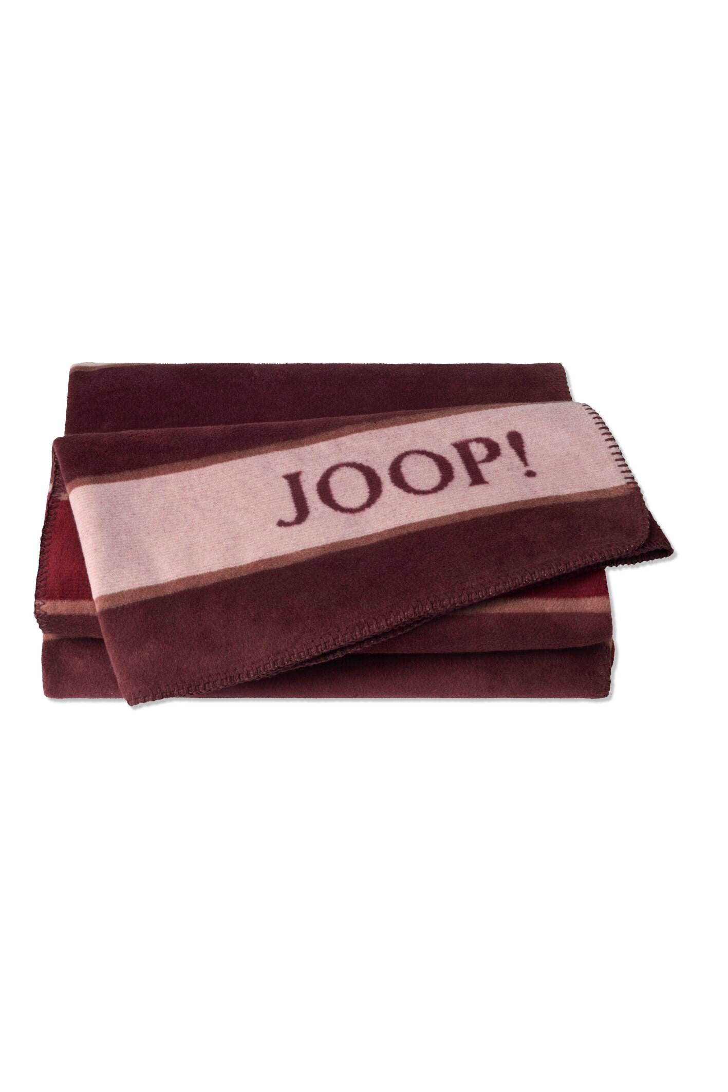 JOOP! STRIPES Wohndecke 150x200 cm, Rouge