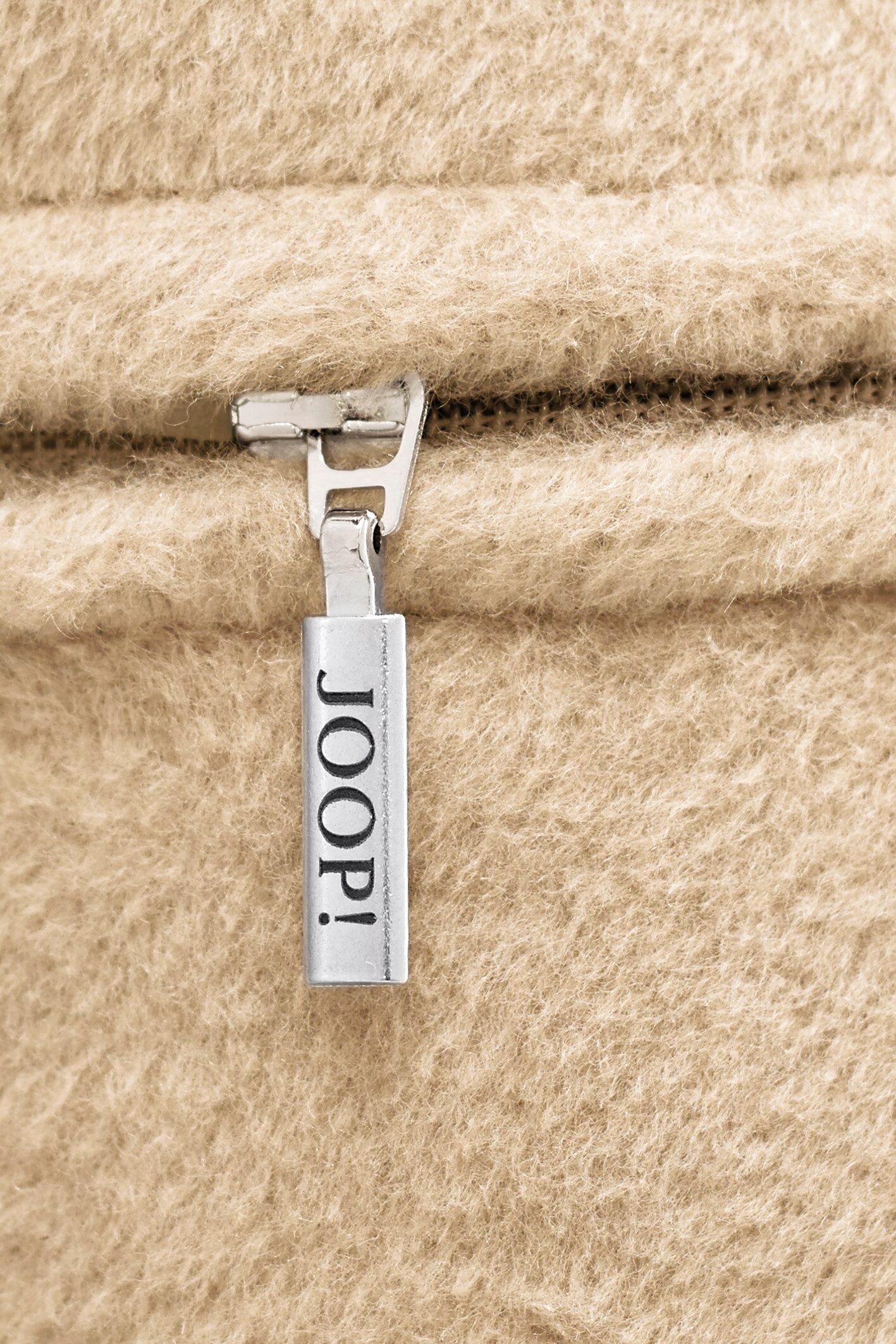 JOOP! UNI-DOUBLEFACE Kissen 50x50 cm, Pergament-Sand