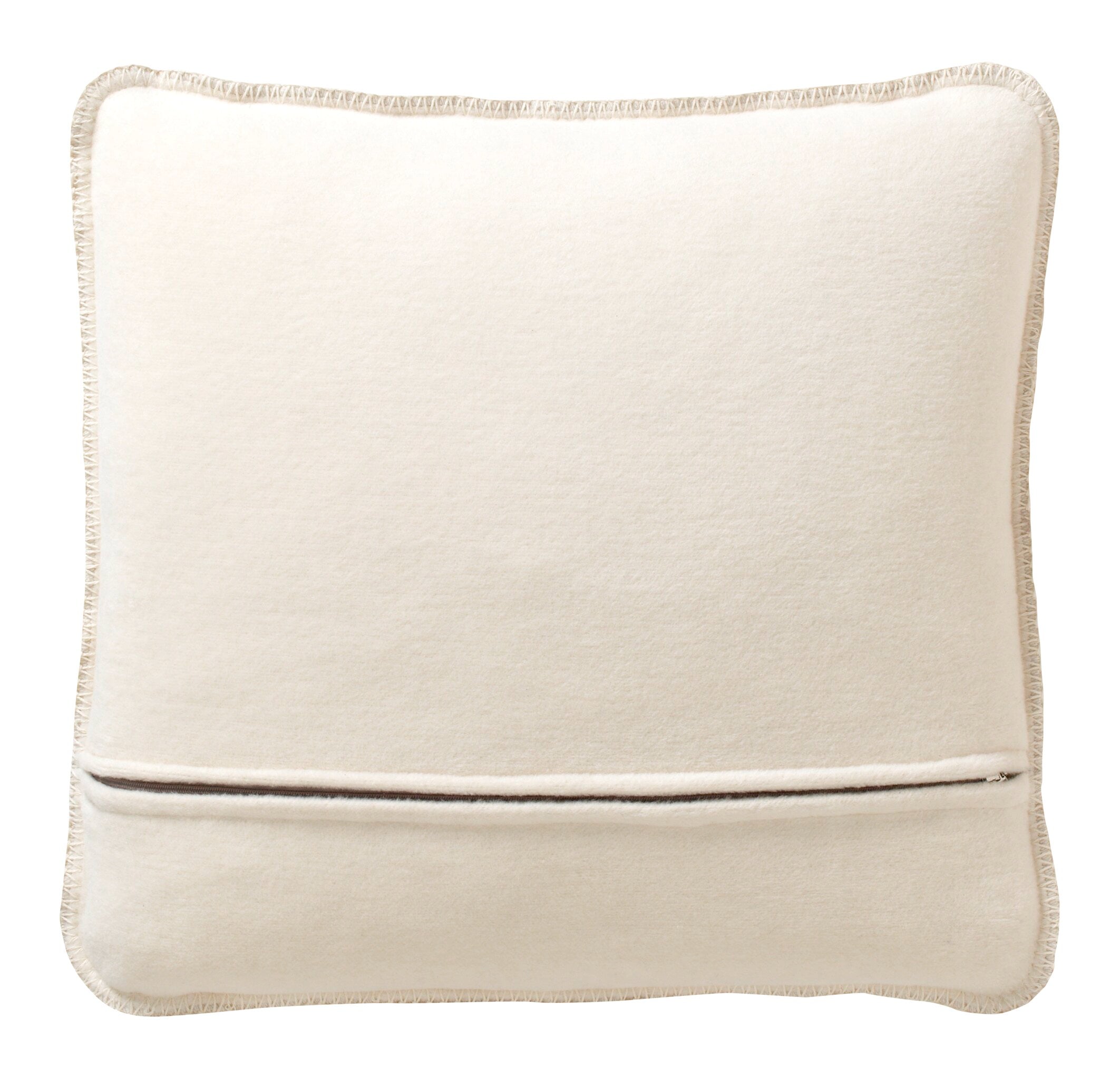 JOOP! UNI-DOUBLEFACE Kissen 50x50 cm, Feder-Ecru