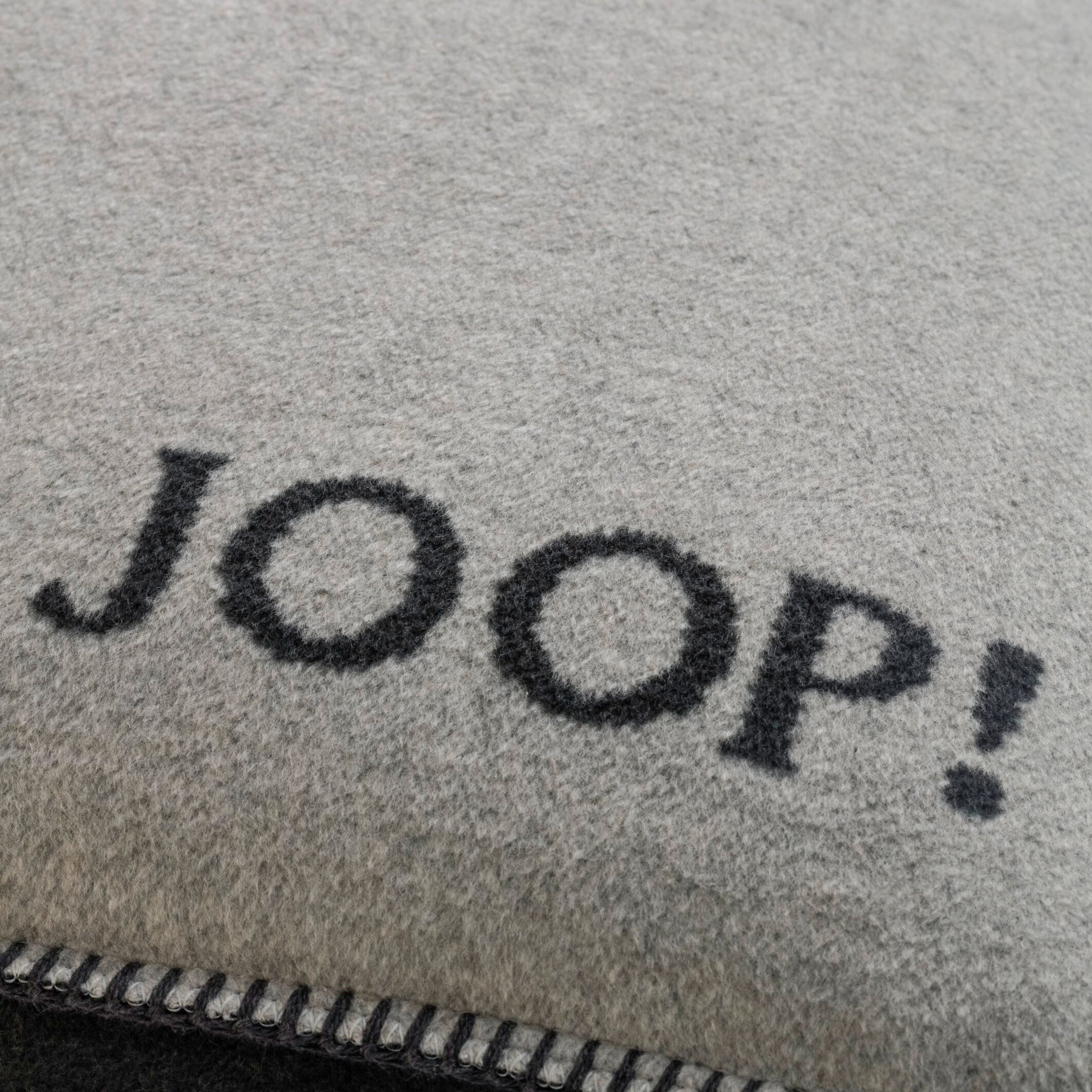JOOP! UNI-DOUBLEFACE Kissen 50x50 cm, Ash-Anthrazit