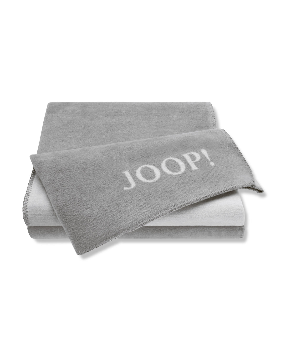 JOOP! UNI-DOUBLEFACE Wohndecke 150x200 cm, Graphit-Rauch