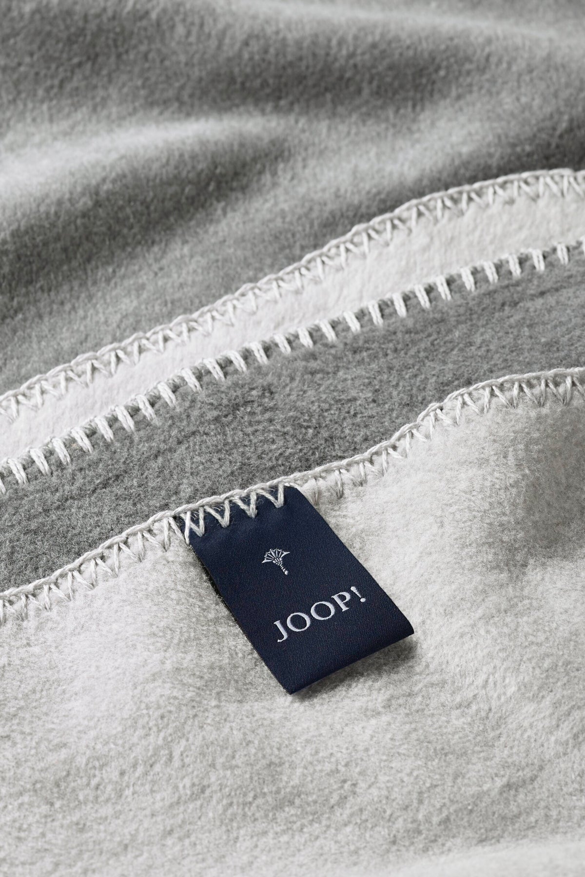 JOOP! UNI-DOUBLEFACE Wohndecke 150x200 cm, Graphit-Rauch