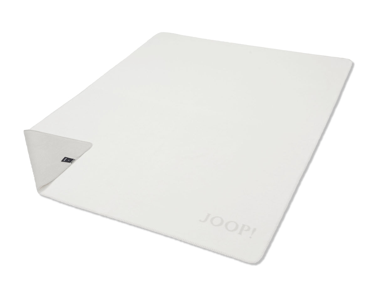 JOOP! UNI-DOUBLEFACE Wohndecke 150x200 cm, Natur-Taupe