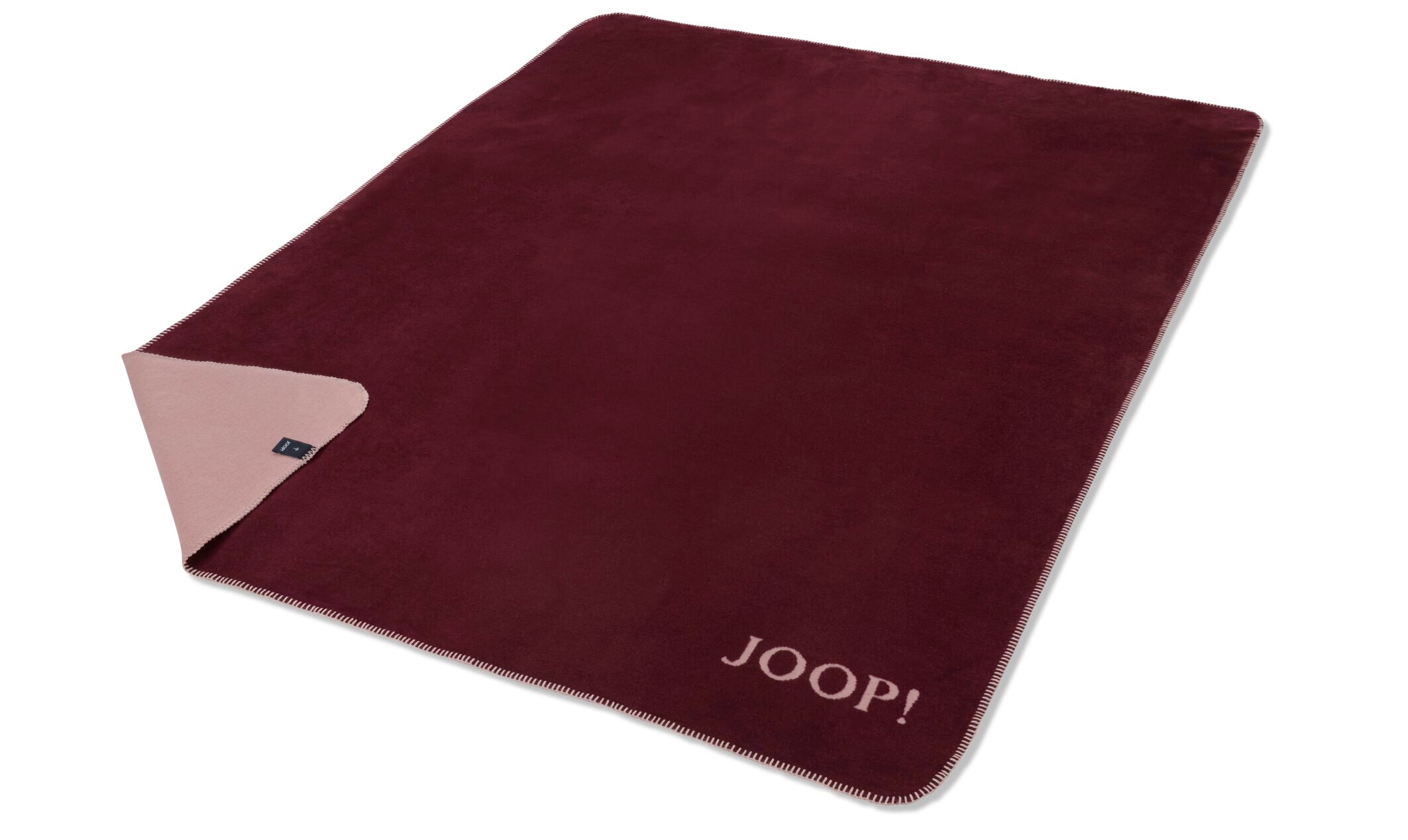 JOOP! UNI-DOUBLEFACE Wohndecke 150x200 cm, Rouge-Nude