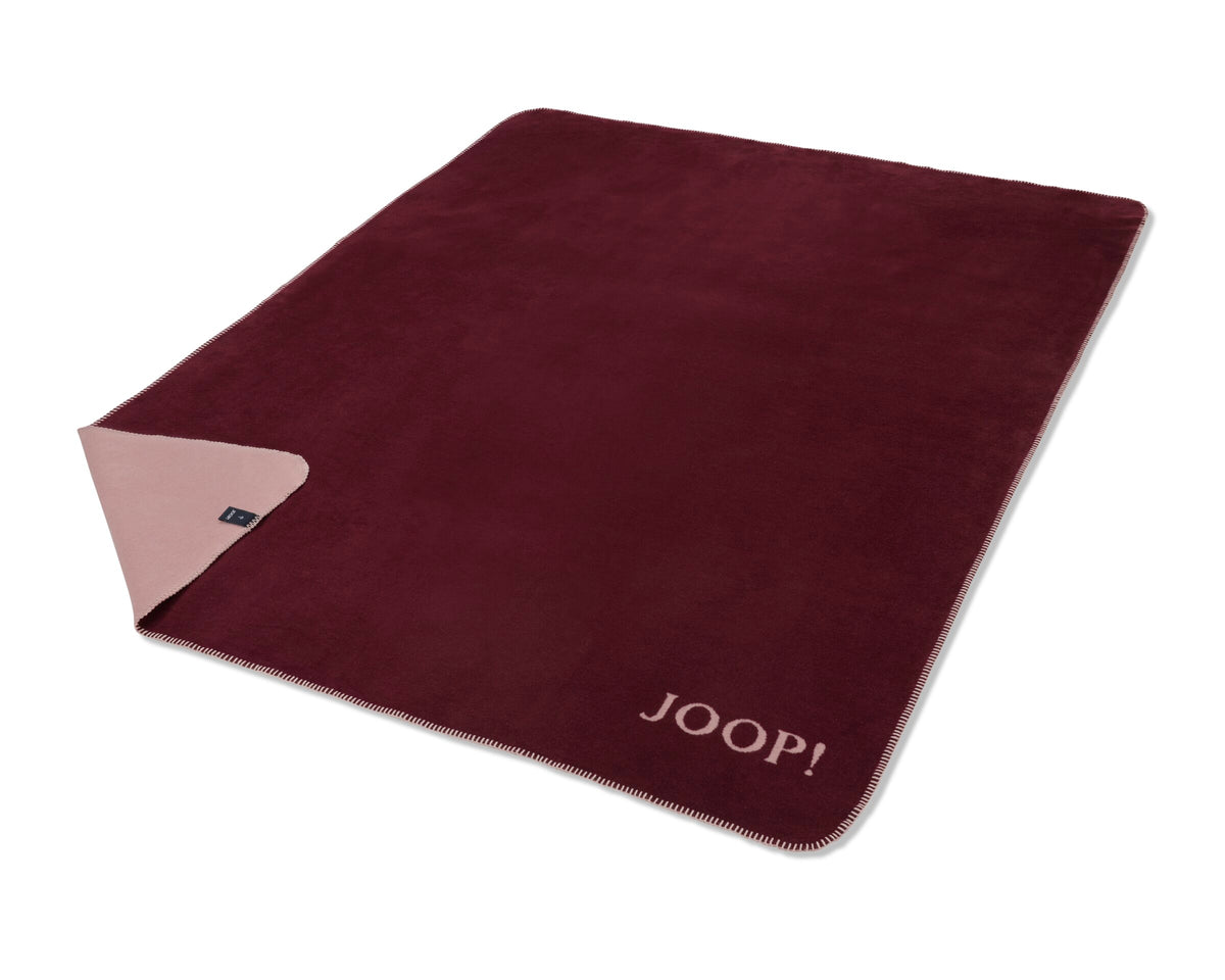 JOOP! UNI-DOUBLEFACE Wohndecke 150x200 cm, Rouge-Nude