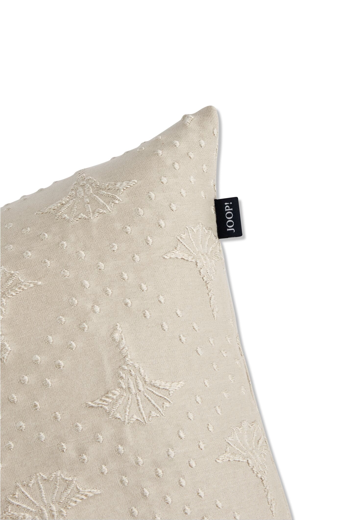 JOOP! CORNFLOWER CHARM Zierkissenhülle 40x40 cm, Natur