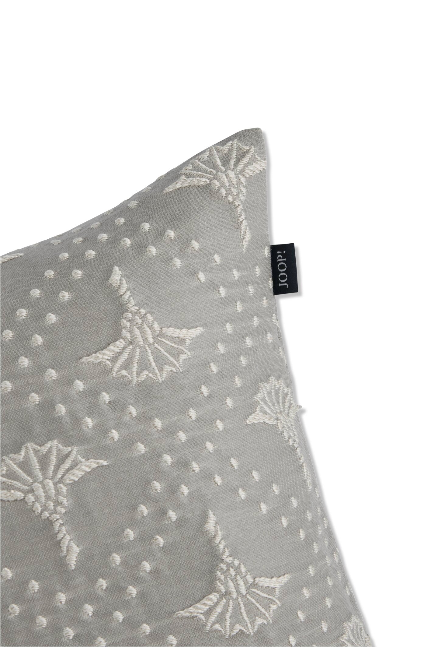 JOOP! CORNFLOWER CHARM Zierkissenhülle 40x40 cm, Silber