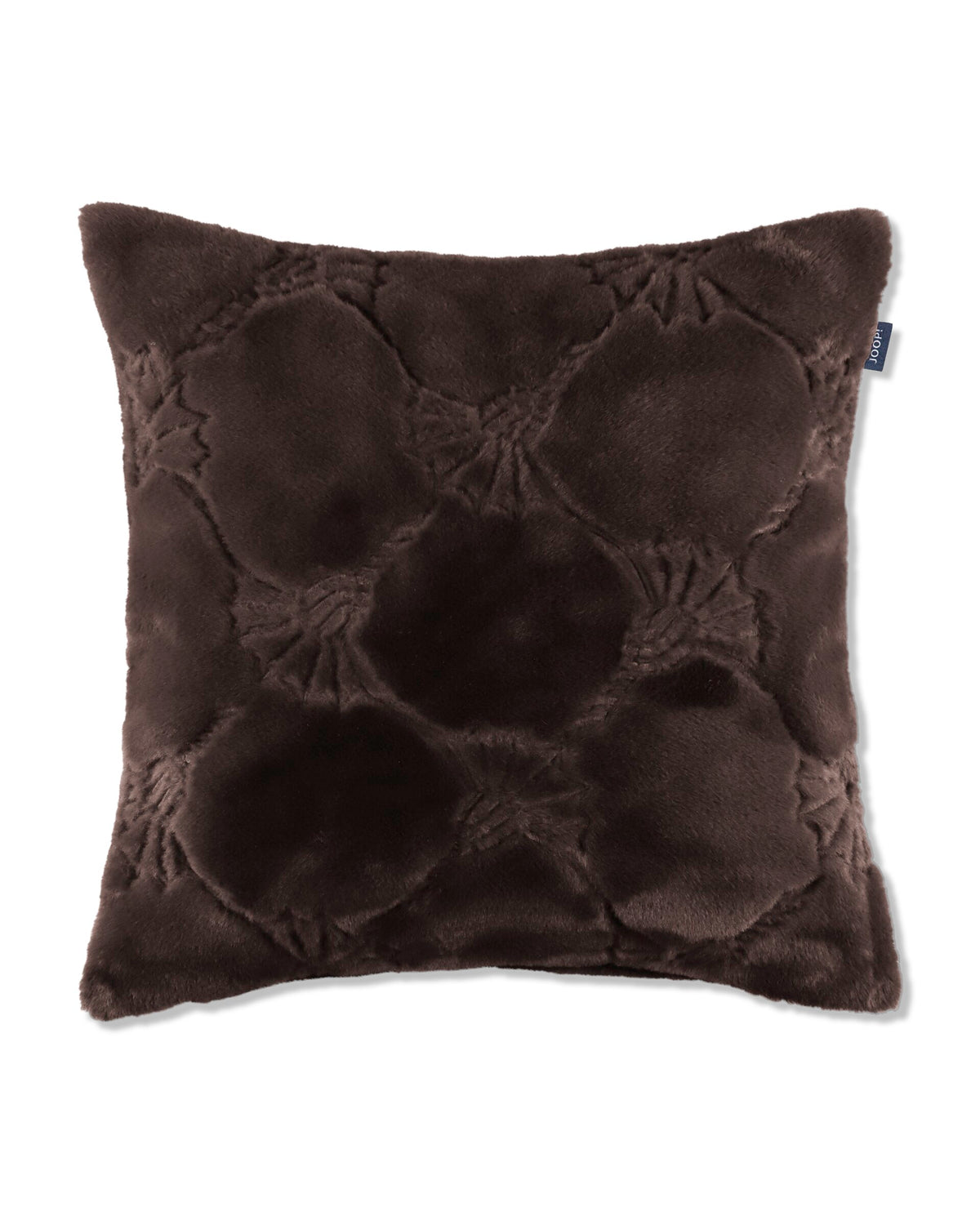 JOOP! COZY CORNFLOWER Zierkissenhülle 50x50 cm, Umbra