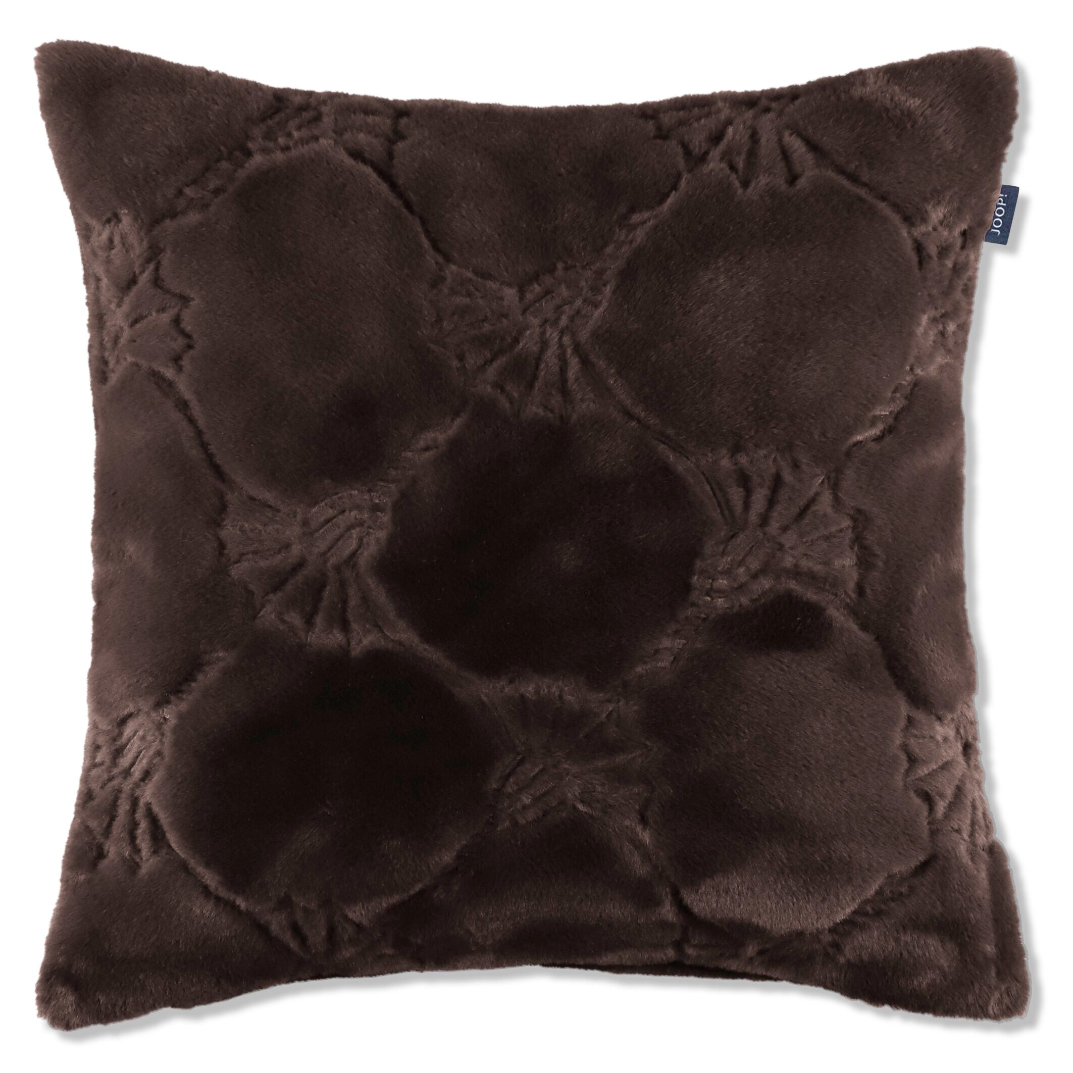 JOOP! COZY CORNFLOWER Zierkissenhülle 50x50 cm, Umbra