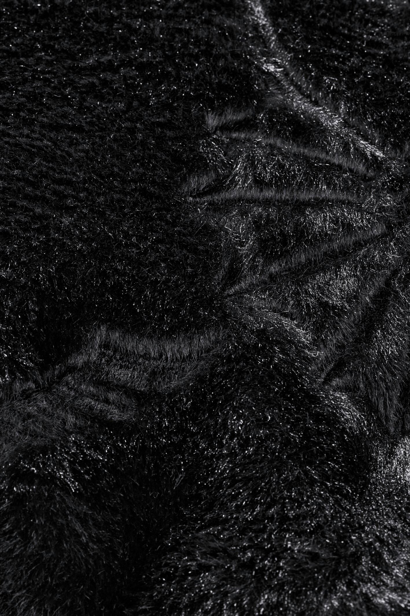 JOOP! COZY CORNFLOWER Zierkissenhülle 50x50 cm, Schwarz