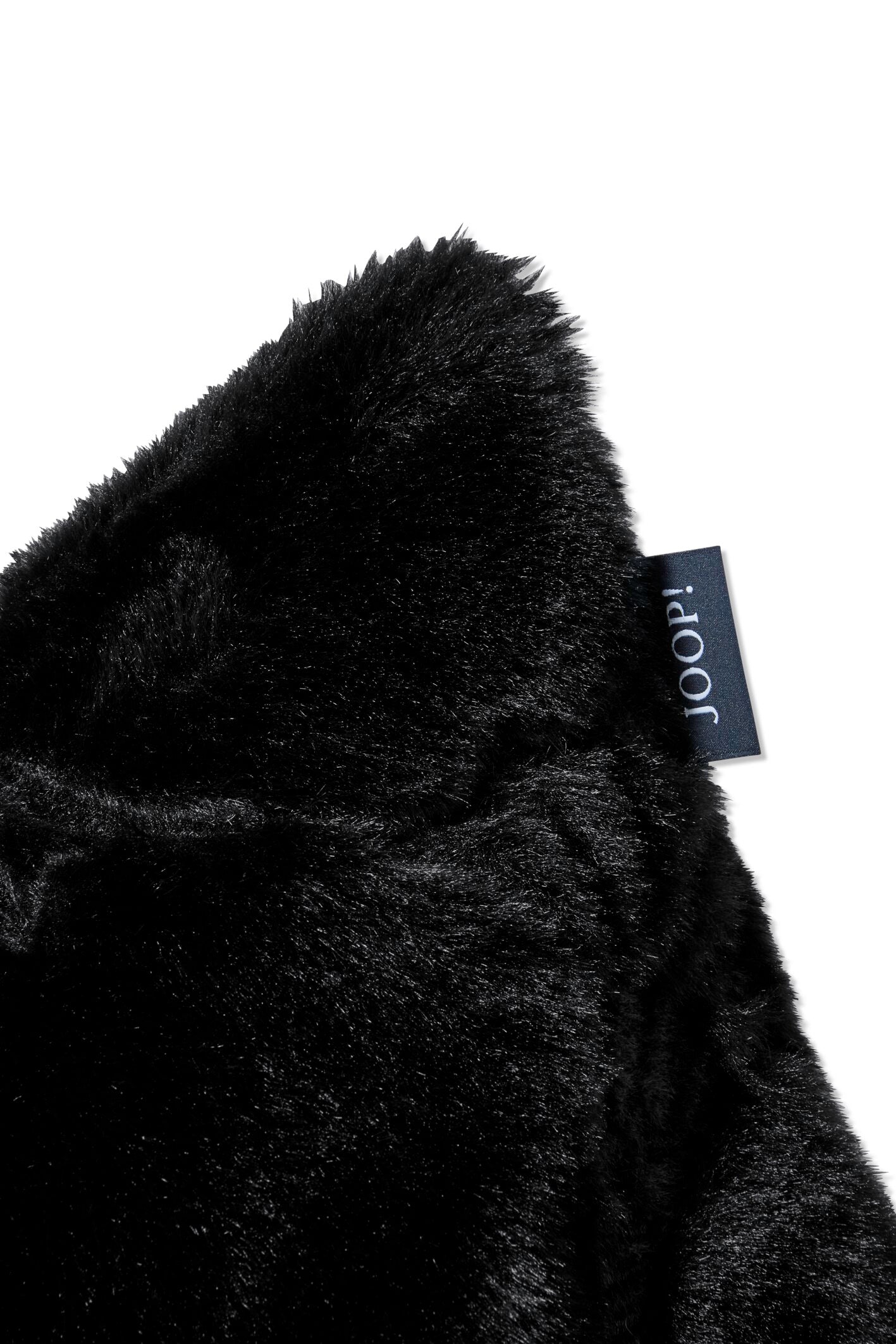 JOOP! COZY CORNFLOWER Zierkissenhülle 50x50 cm, Schwarz