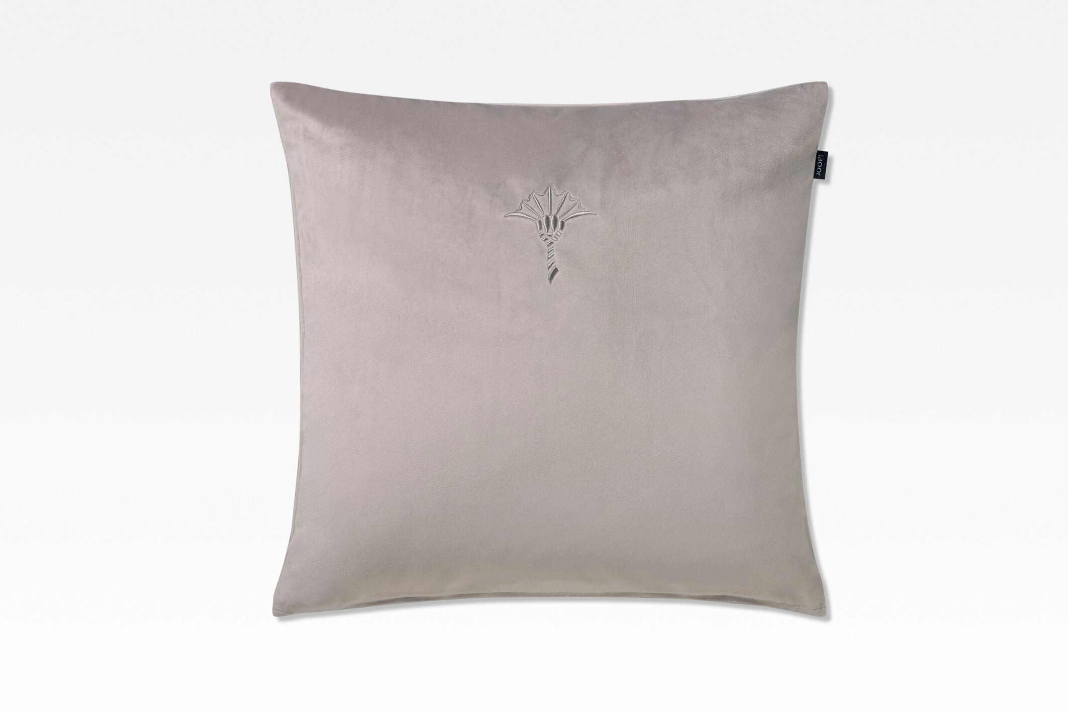 JOOP! COZY Zierkissenhülle 40x40 cm, Silbergrau