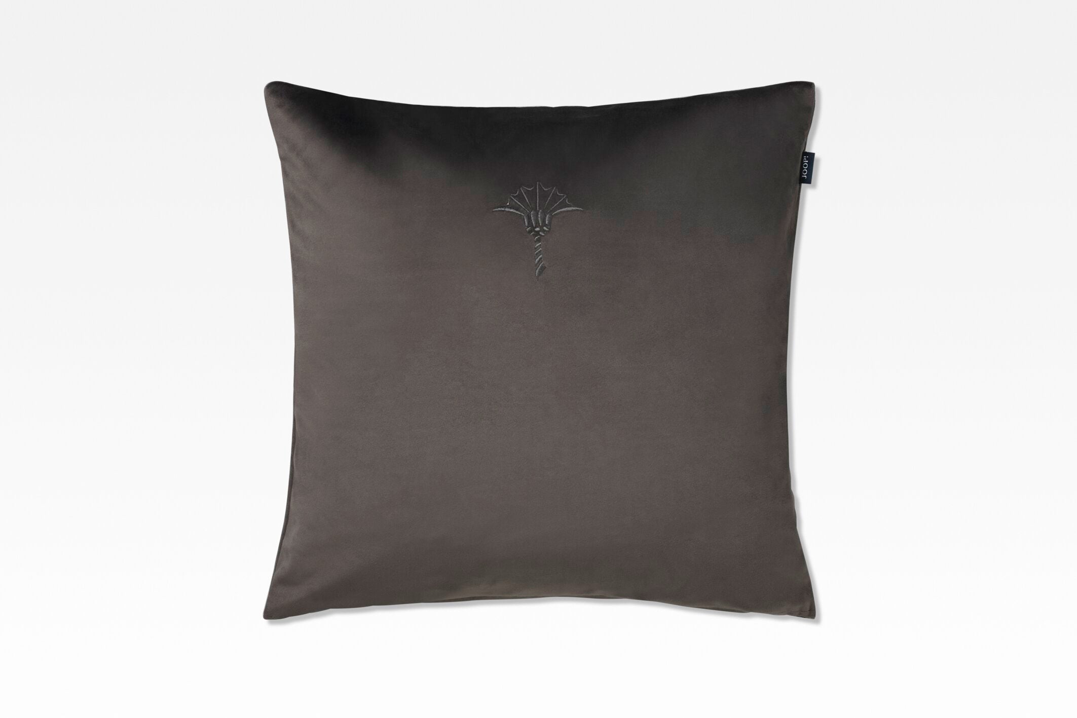 JOOP! COZY Zierkissenhülle 40x40 cm, Braungrau