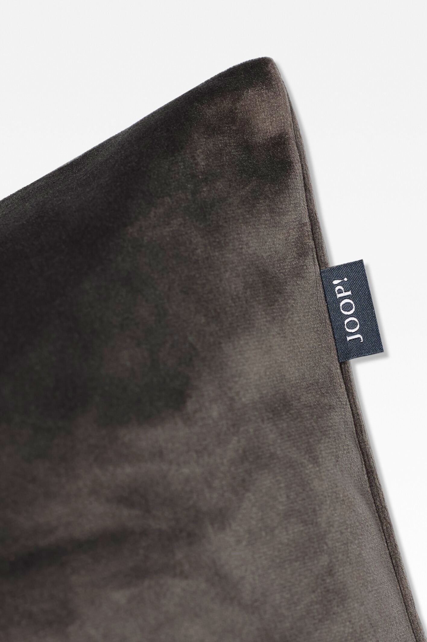 JOOP! COZY Zierkissenhülle 40x40 cm, Braungrau