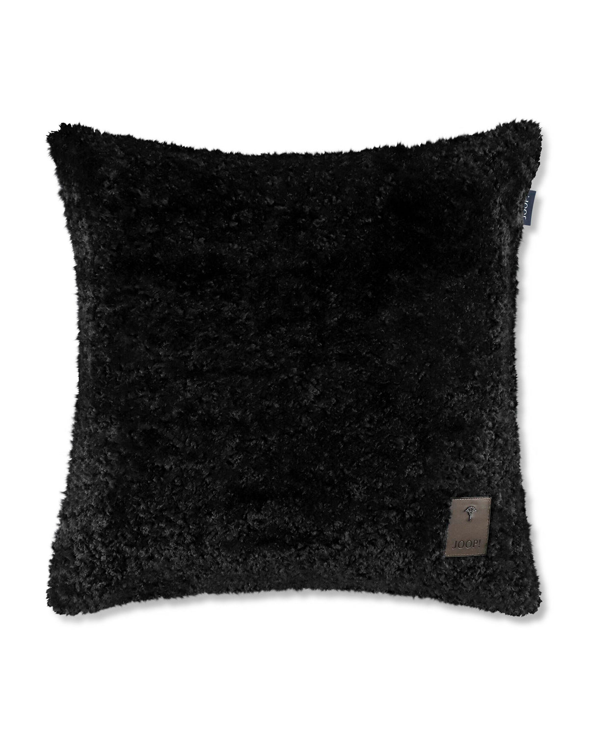 JOOP! CURLY Decorative Cushion Cover 50x50 cm, Black