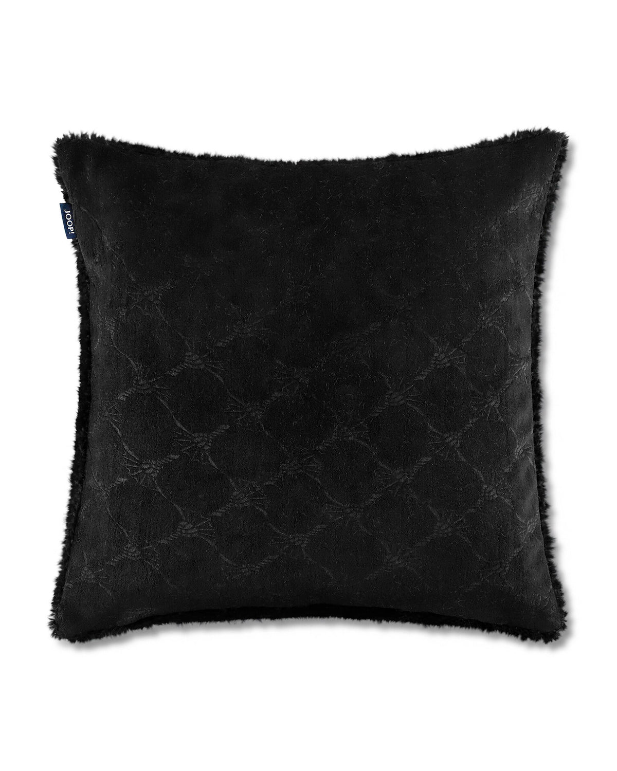JOOP! CURLY Zierkissenhülle 50x50 cm, Schwarz