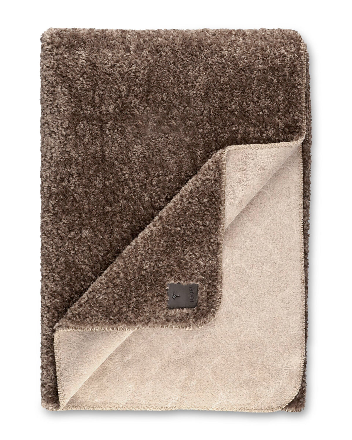 JOOP! CURLY Plaid 140x200 cm, Umbra