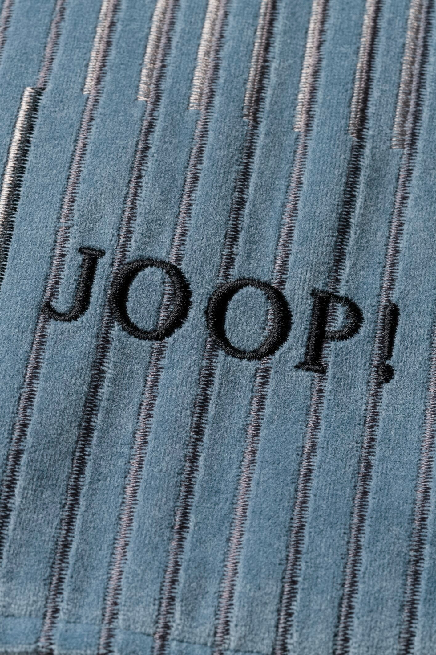 JOOP! DIVIDED Zierkissenhülle 50x50 cm, Eisblau