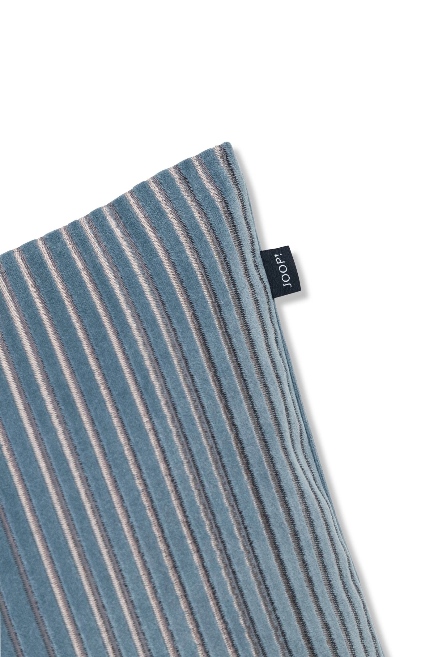 JOOP! DIVIDED Zierkissenhülle 50x50 cm, Eisblau