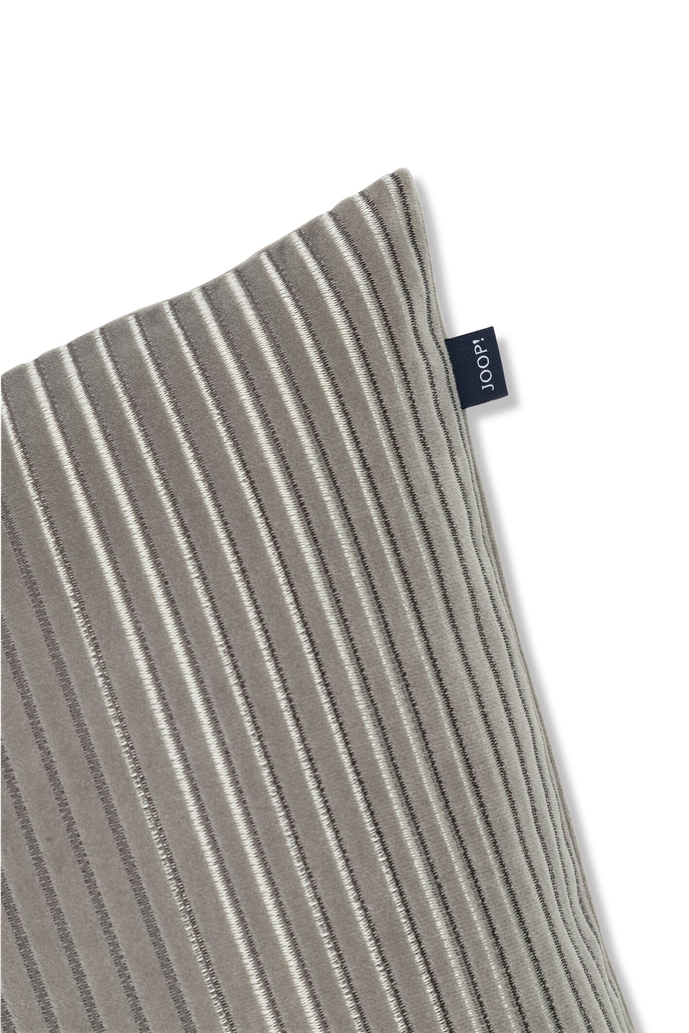 JOOP! DIVIDED Zierkissenhülle 50x50 cm, Grau