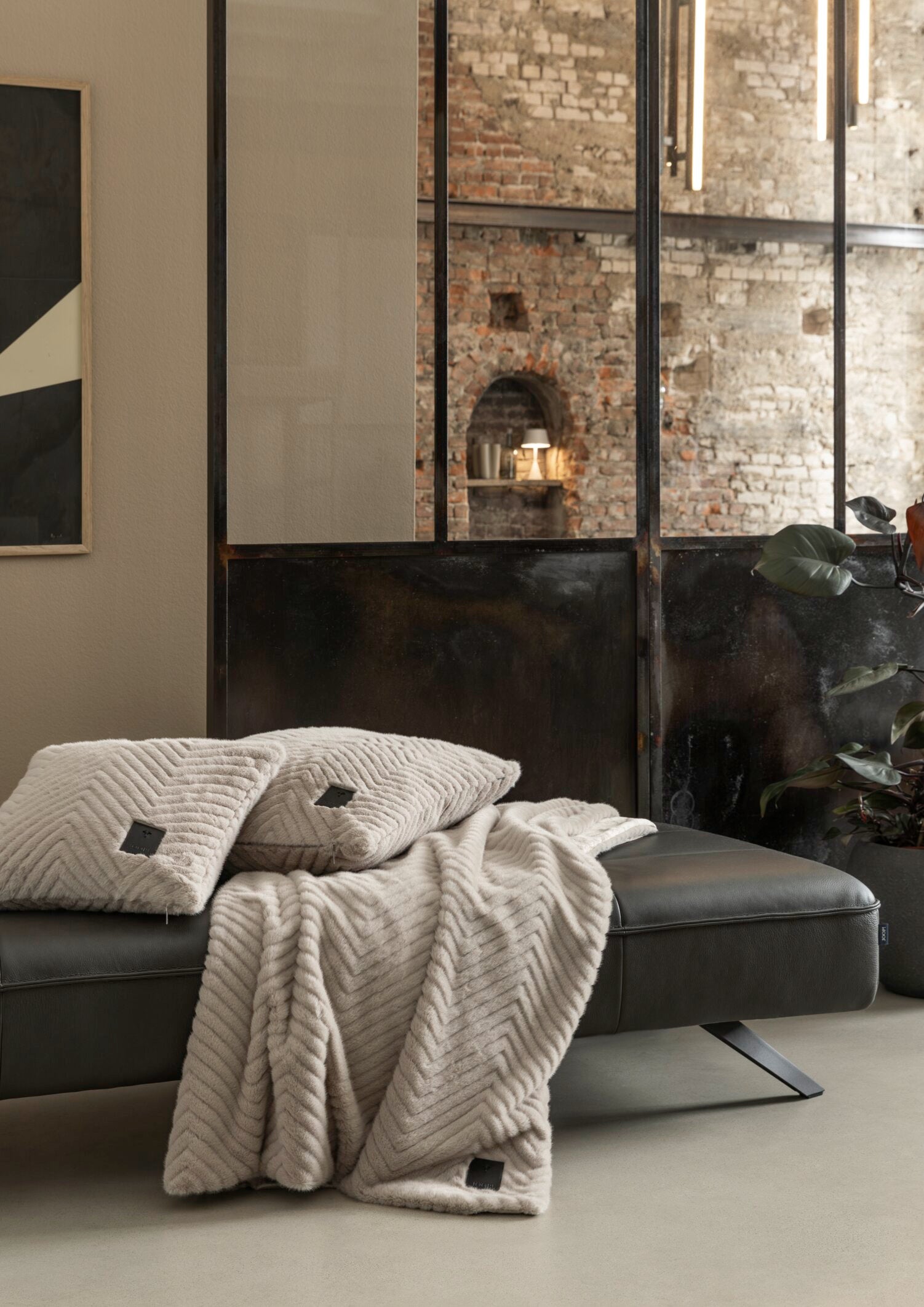 JOOP! ELEGANT Zierkissenhülle 45x45 cm, Natur