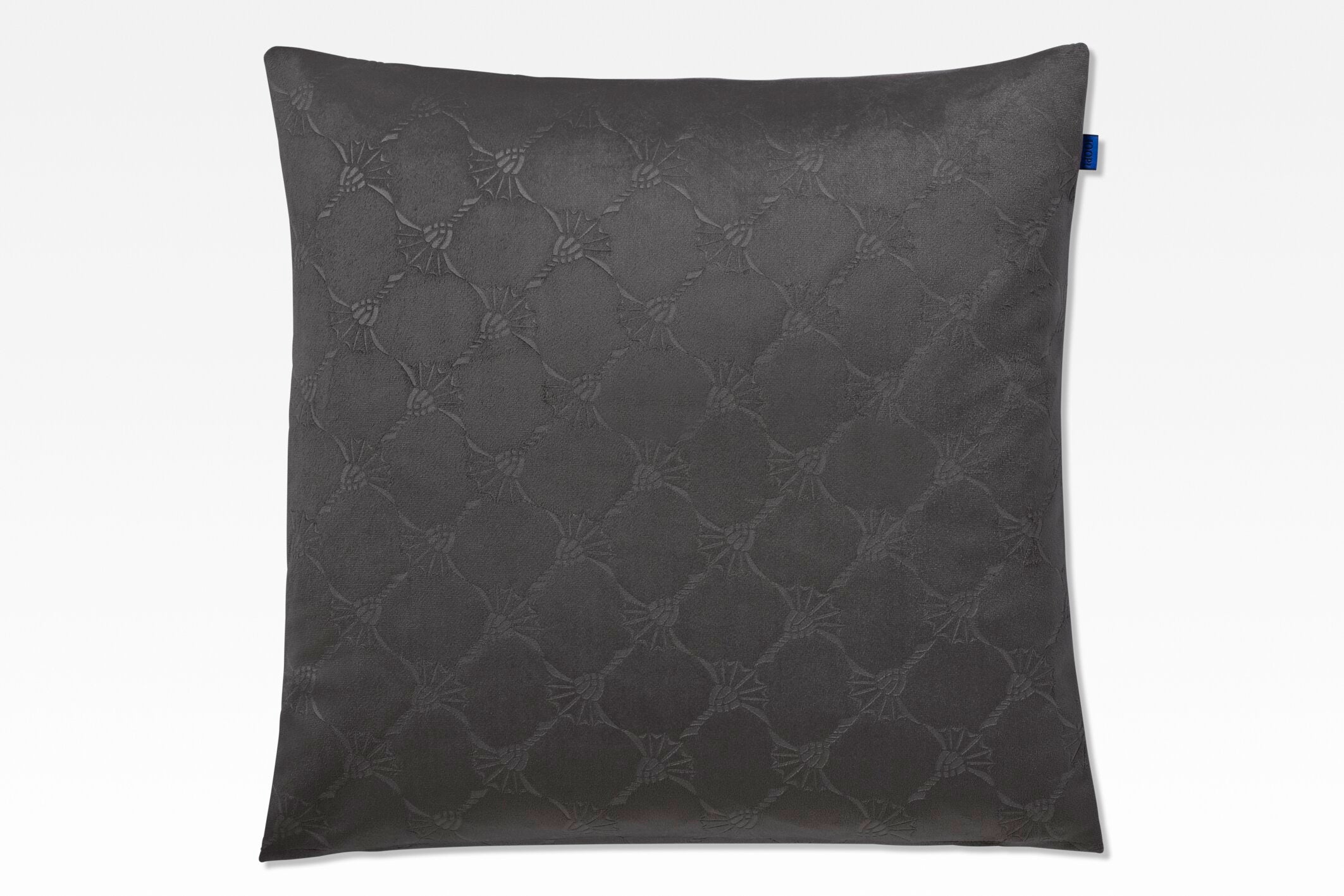 JOOP! EMBOSS Zierkissenhülle 38x38 cm, Anthrazit