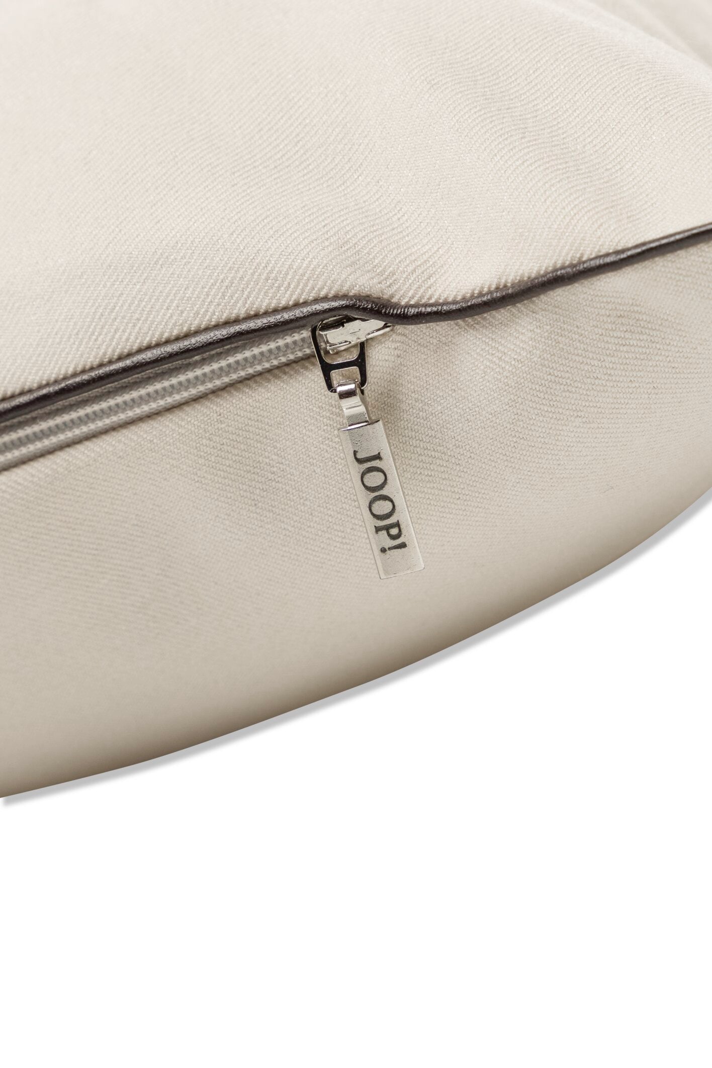 JOOP! ESSENTIAL Zierkissenhülle 40x40 cm, Creme