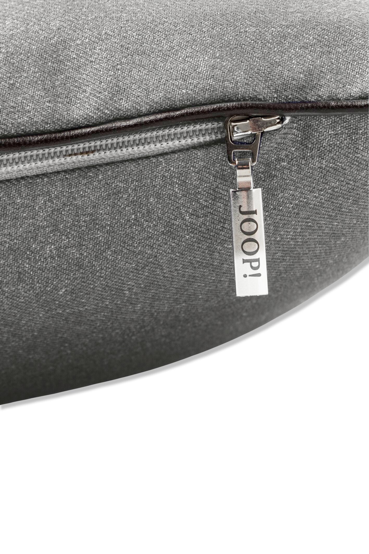 JOOP! ESSENTIAL Zierkissenhülle 40x40 cm, Anthrazit