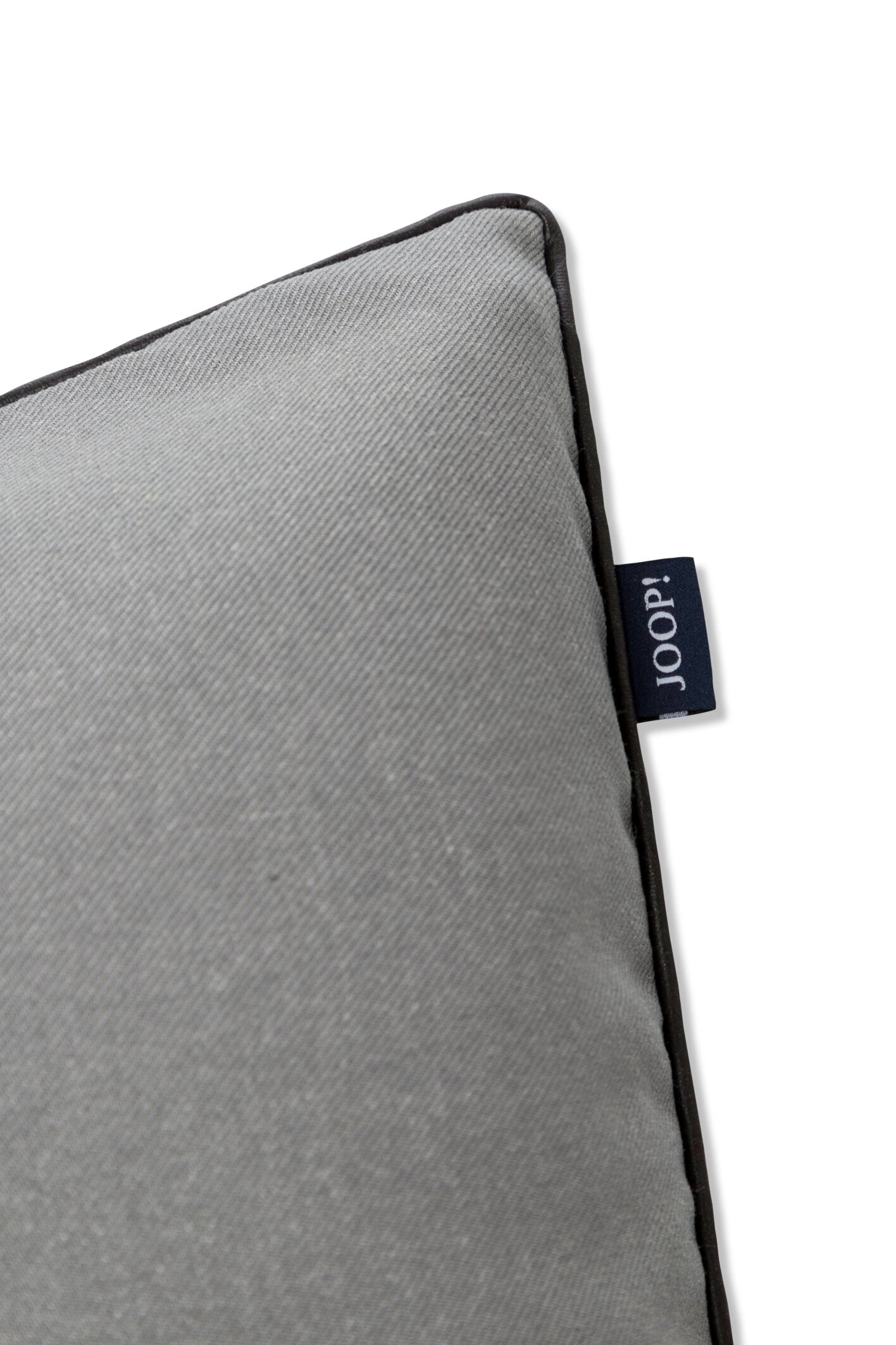 JOOP! ESSENTIAL Zierkissenhülle 40x40 cm, Anthrazit