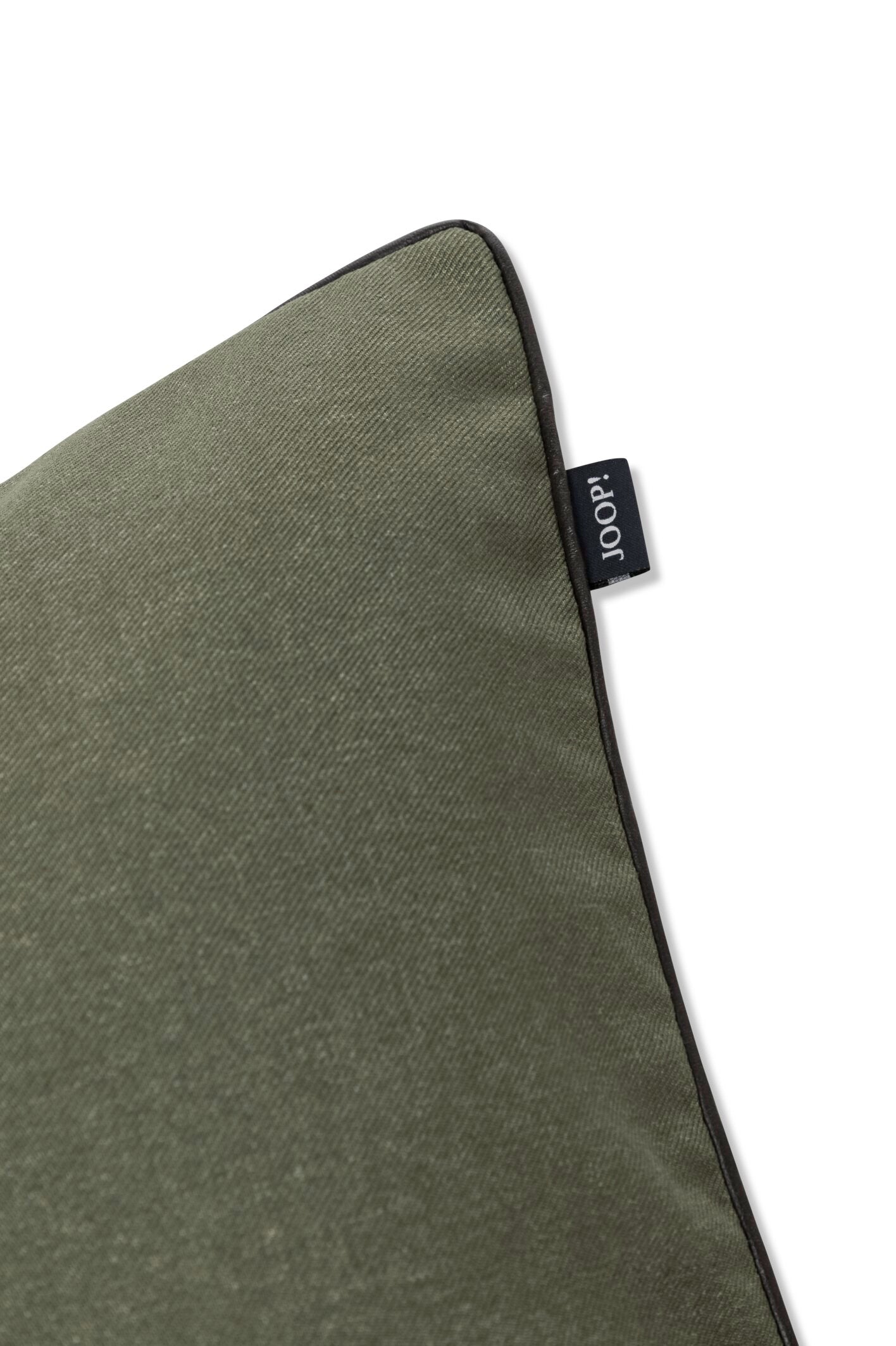 JOOP! ESSENTIAL Zierkissenhülle 40x40 cm, Oliv