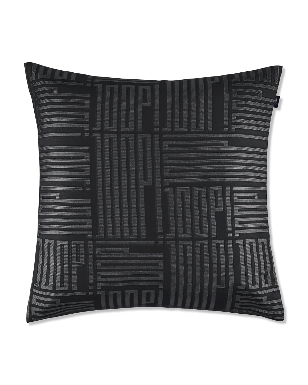 JOOP! FINE BARS Decorative Pillowcase 50x50 cm, Black