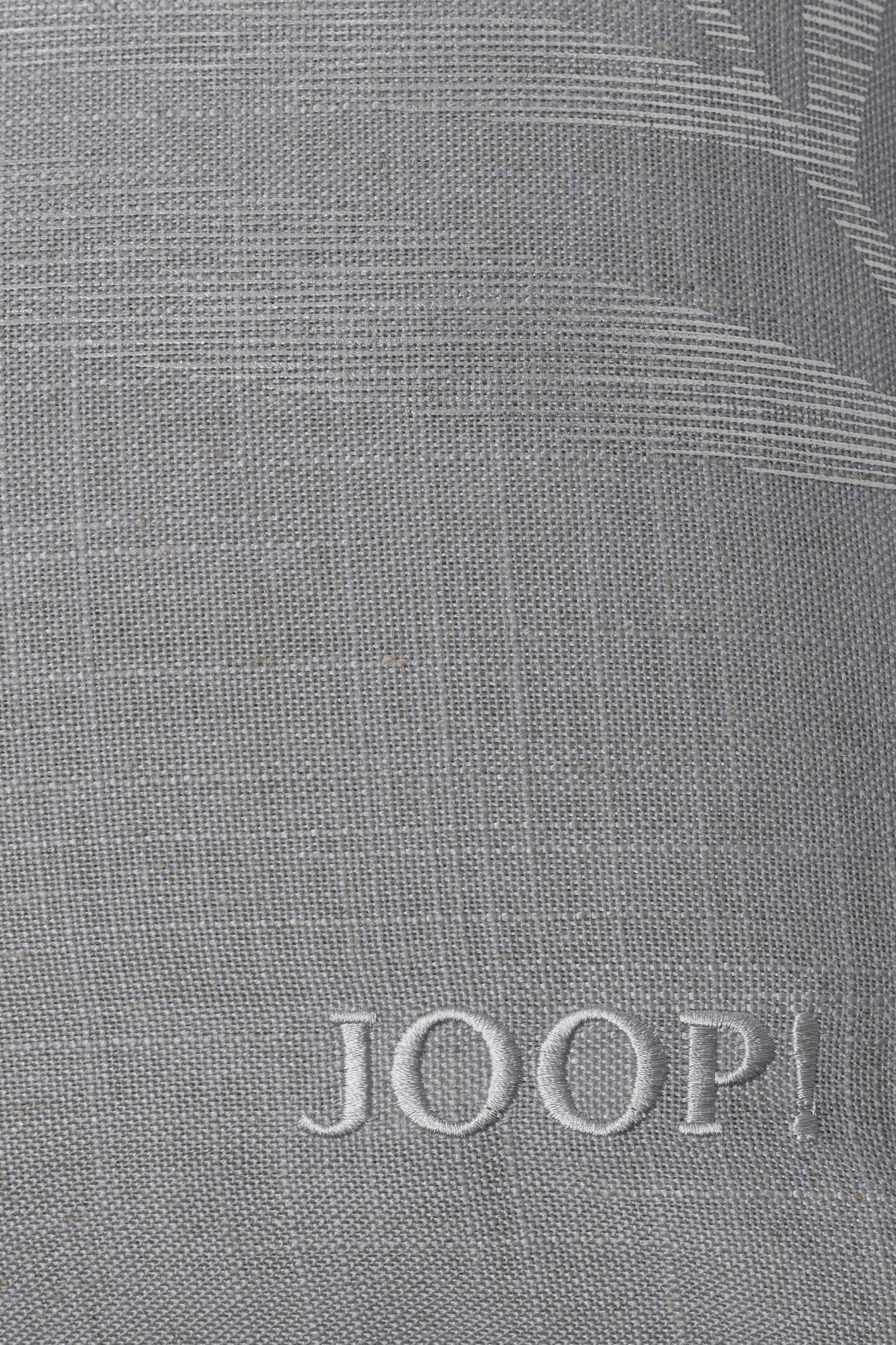 JOOP! FINE-LEAF Zierkissenhülle 50x50 cm, Anthrazit