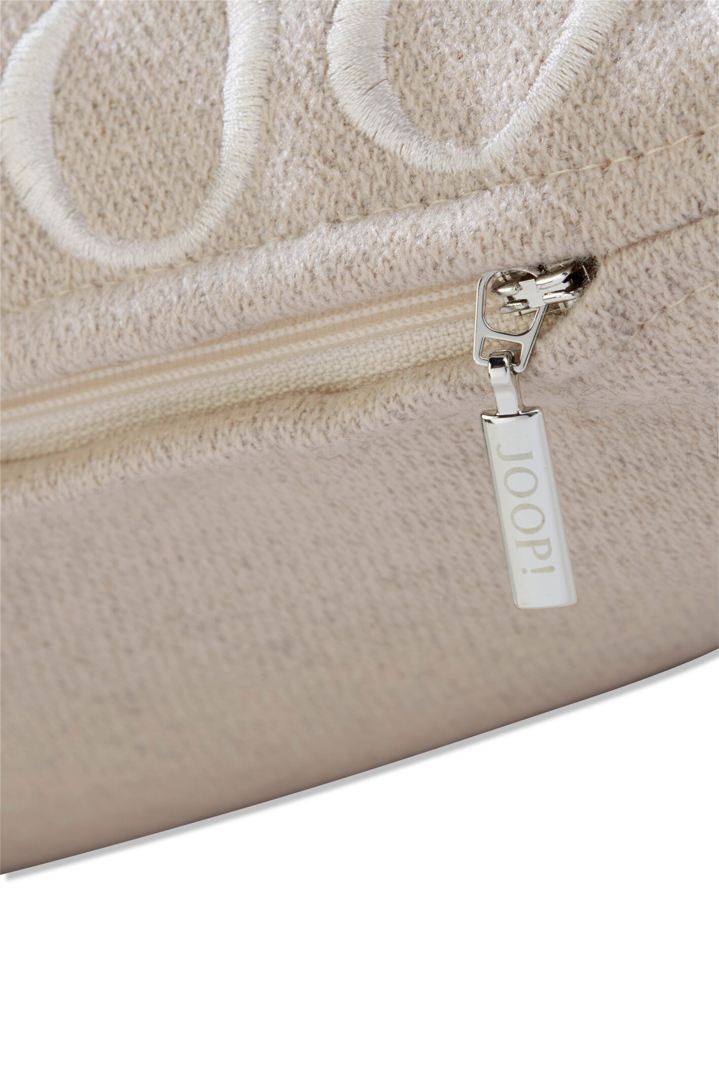 JOOP! FINE SIGNATURE Zierkissenhülle 50x50 cm, Natur