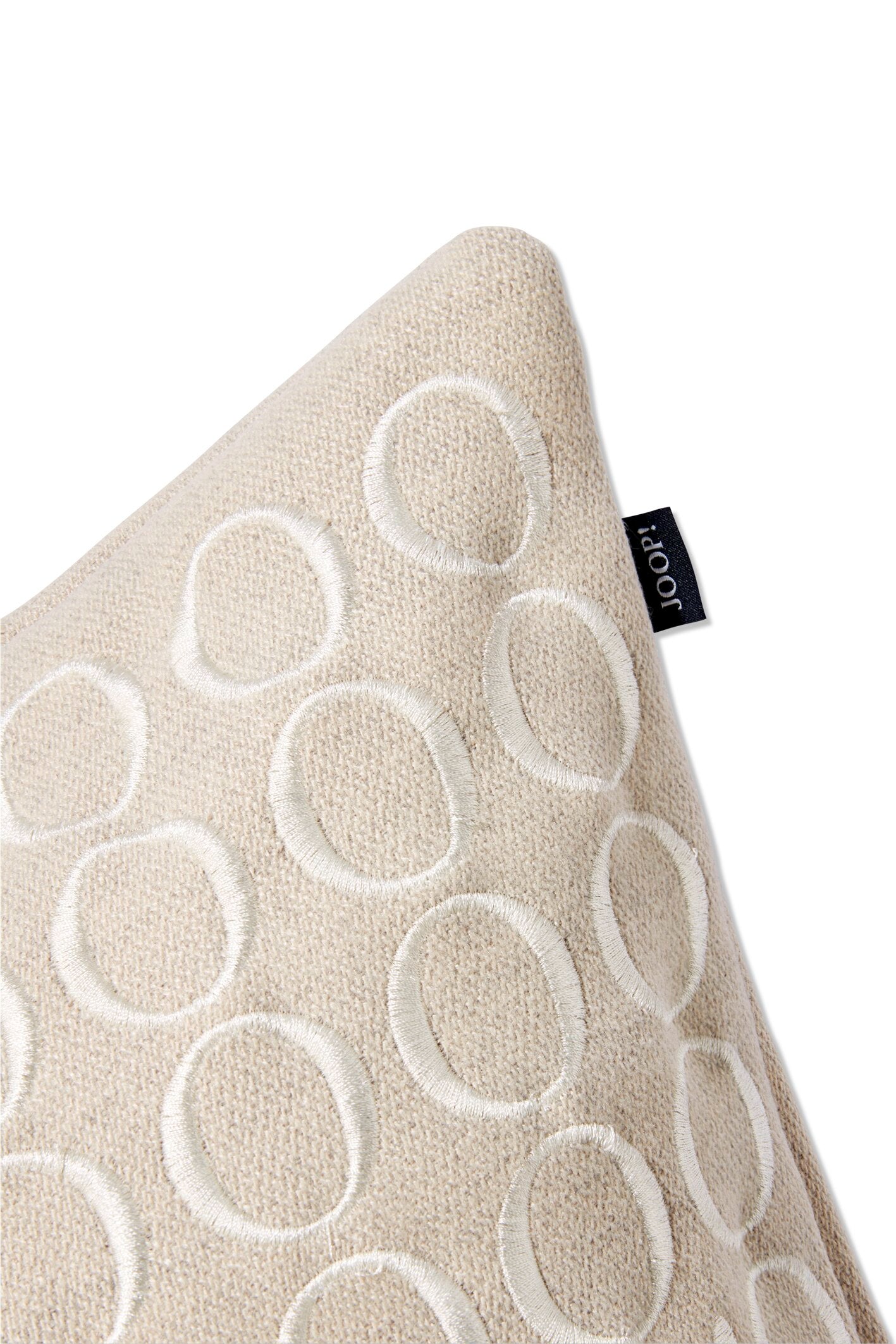 JOOP! FINE SIGNATURE Zierkissenhülle 50x50 cm, Natur