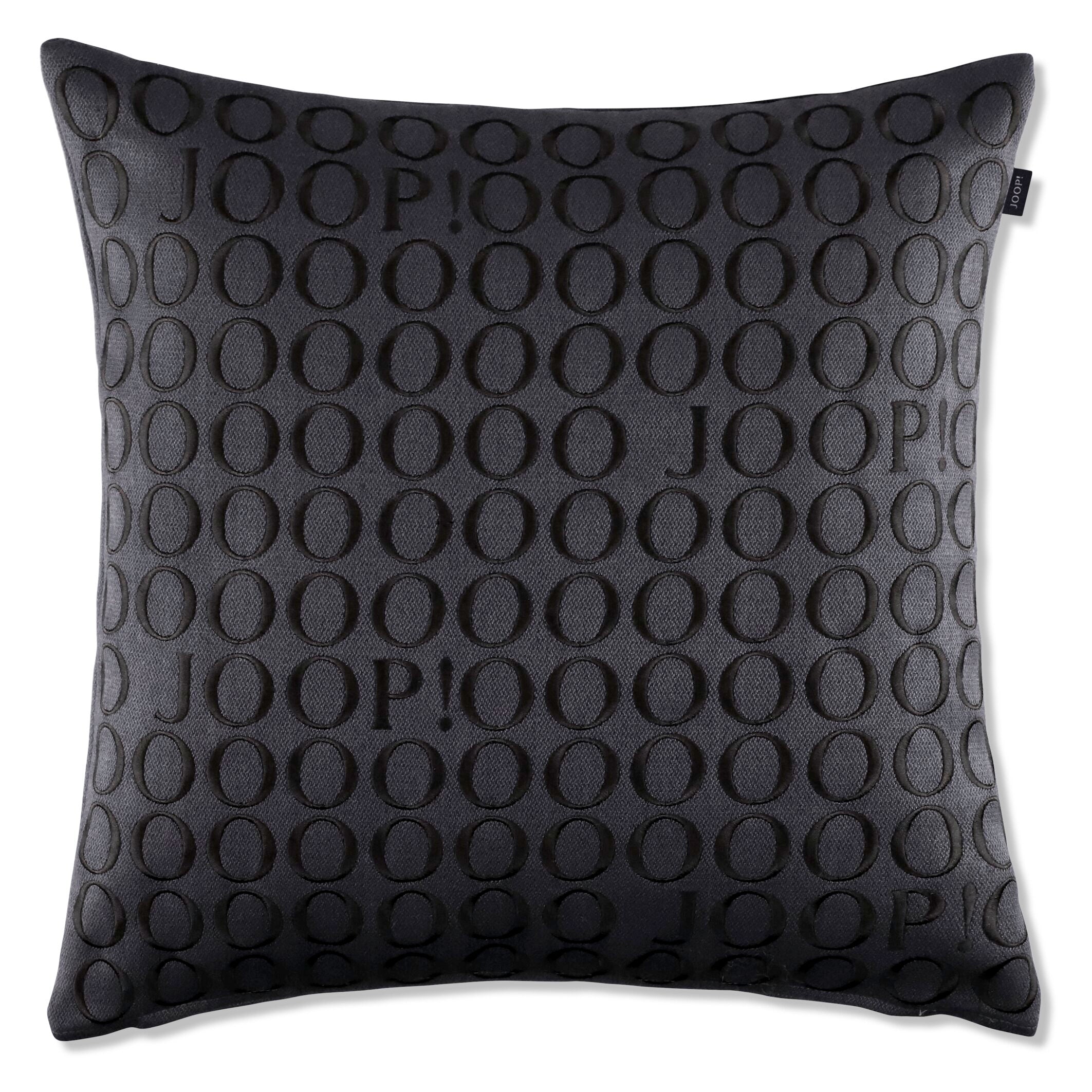 JOOP! FINE SIGNATURE Zierkissenhülle 50x50 cm, Anthrazit