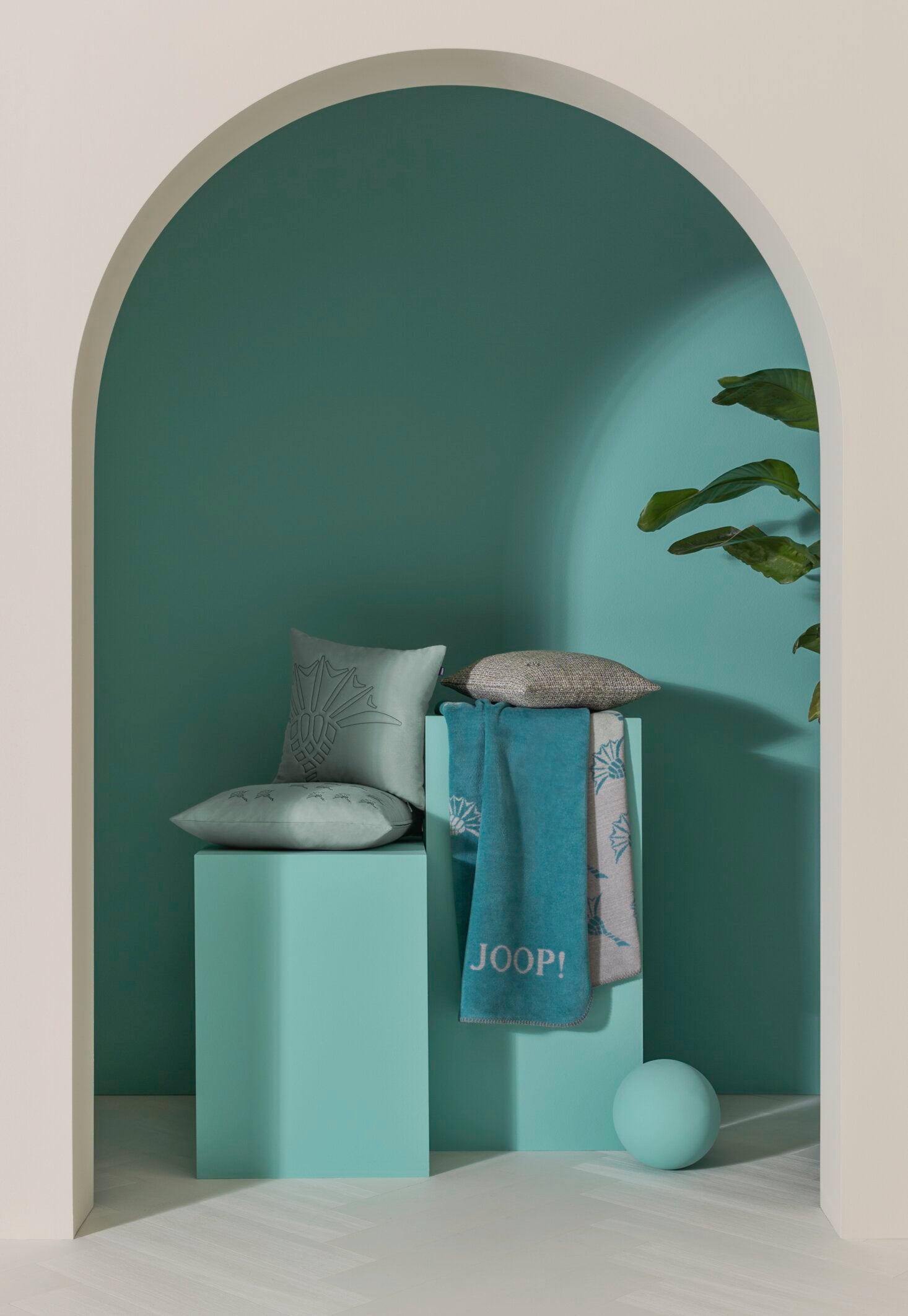 JOOP! GRAND Zierkissenhülle 50x50 cm, Jade