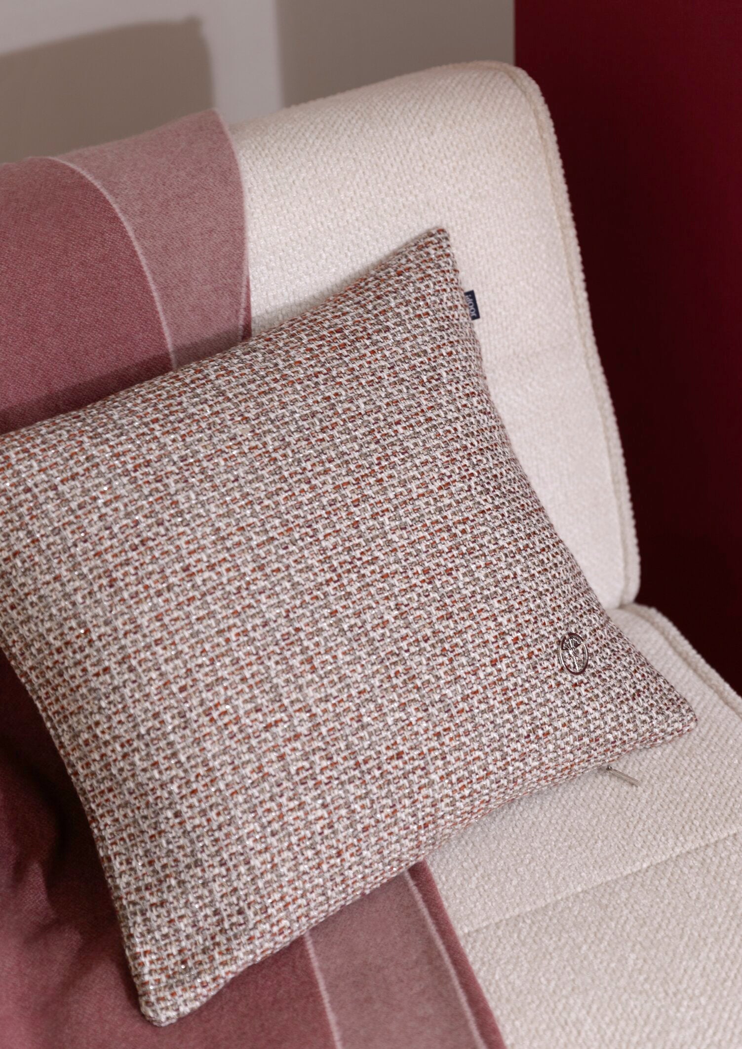 JOOP! GRAND Zierkissenhülle 40x40 cm, Rouge