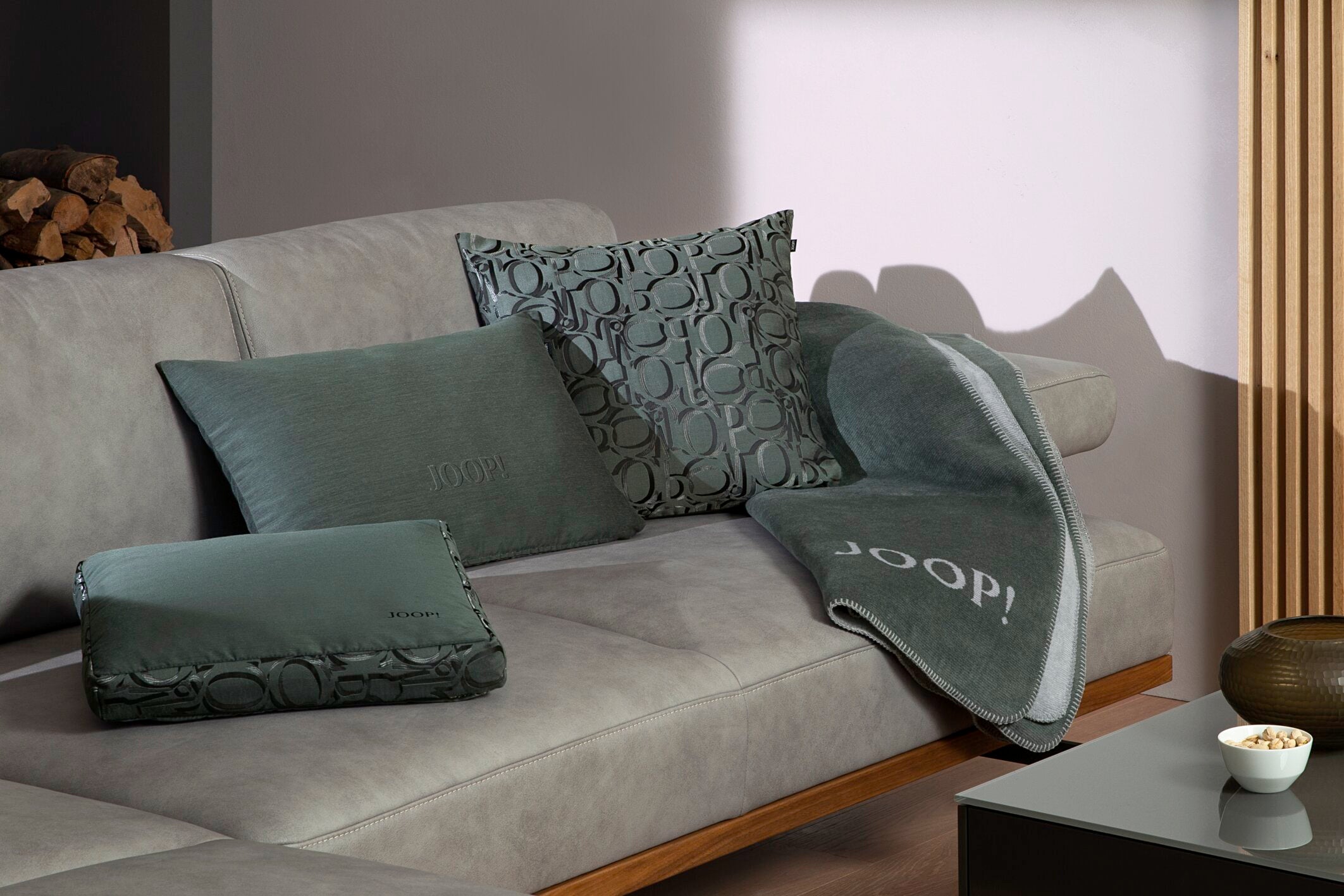 JOOP! ORNAMENT Zierkissenhülle 40x60 cm, Agave