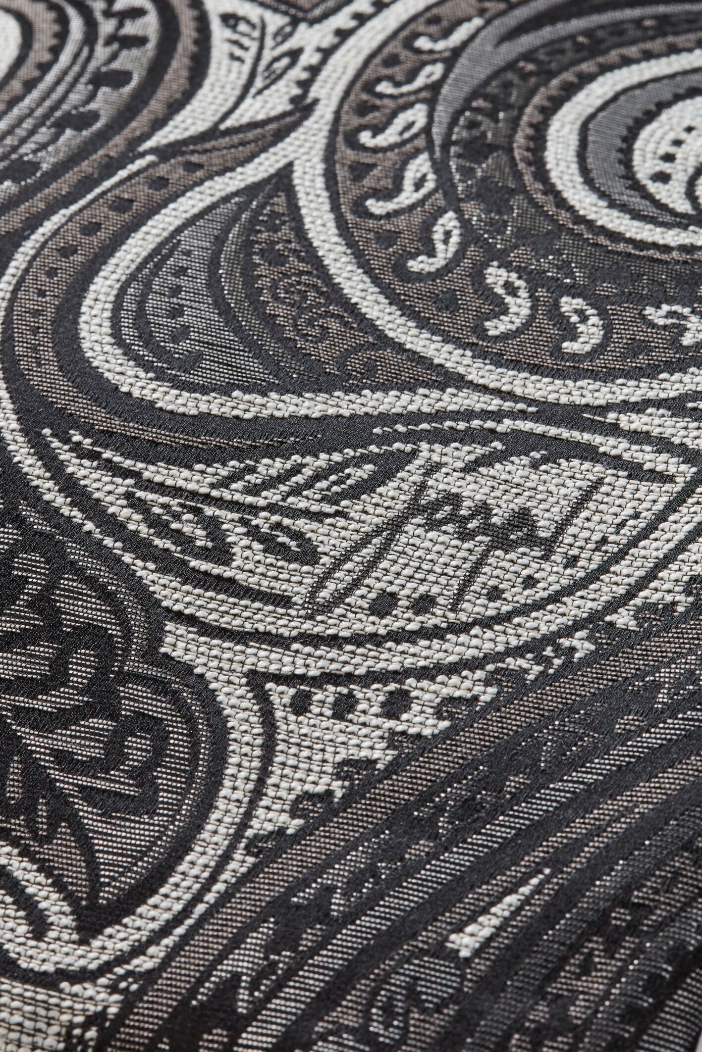 JOOP! PAISLEY ALLOVER Zierkissenhülle 40x40 cm, Silbergrau