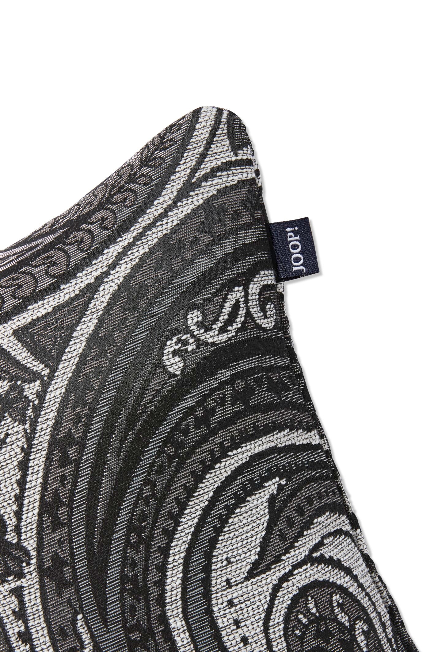 JOOP! PAISLEY ALLOVER Zierkissenhülle 40x40 cm, Silbergrau