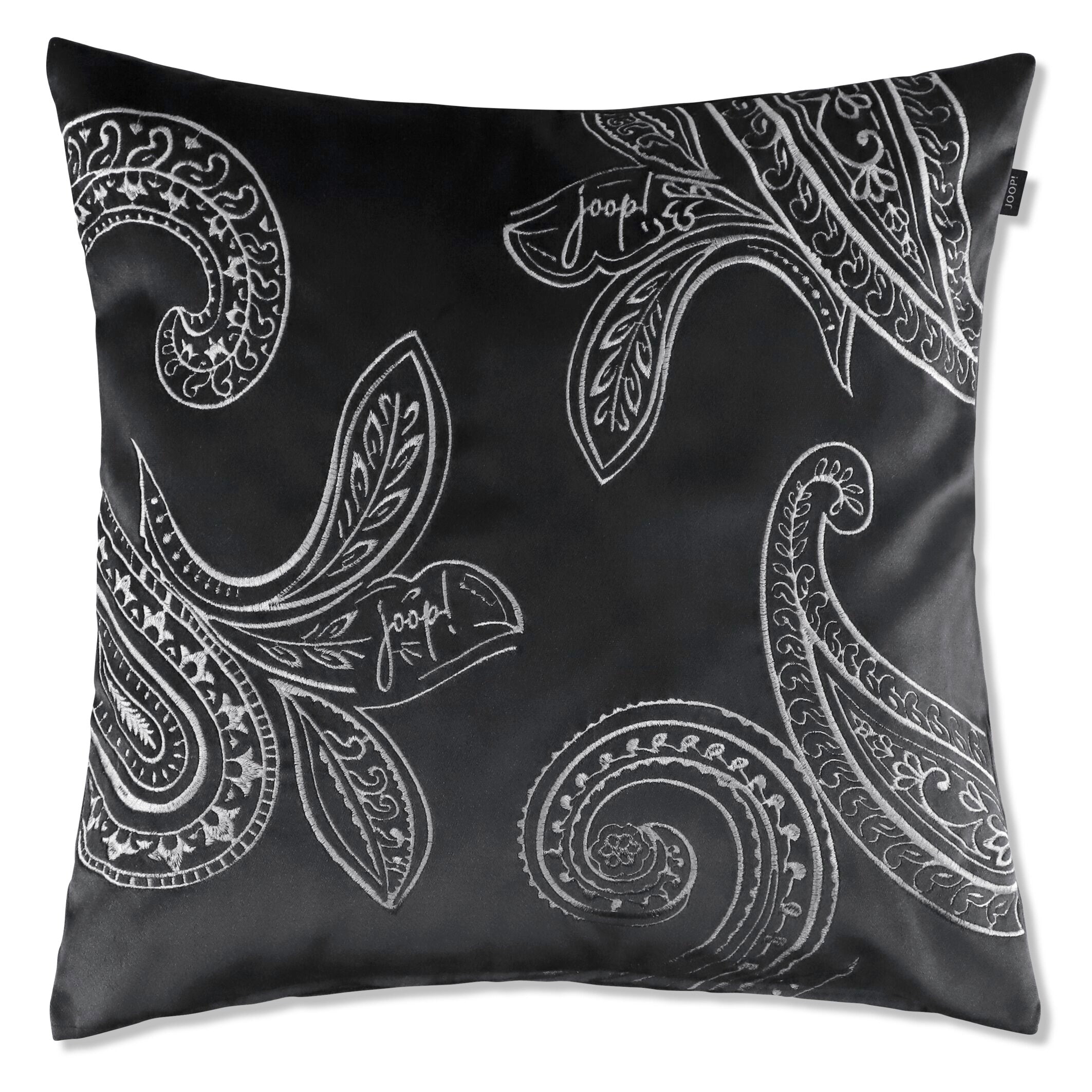 JOOP! PAISLEY Zierkissenhülle 50x50 cm, Schwarz