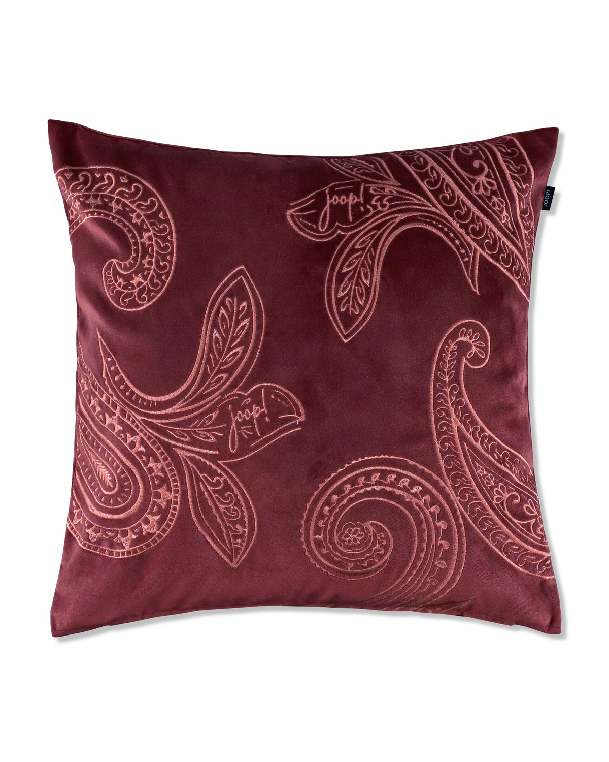 JOOP! PAISLEY Zierkissenhülle 50x50 cm, Rouge