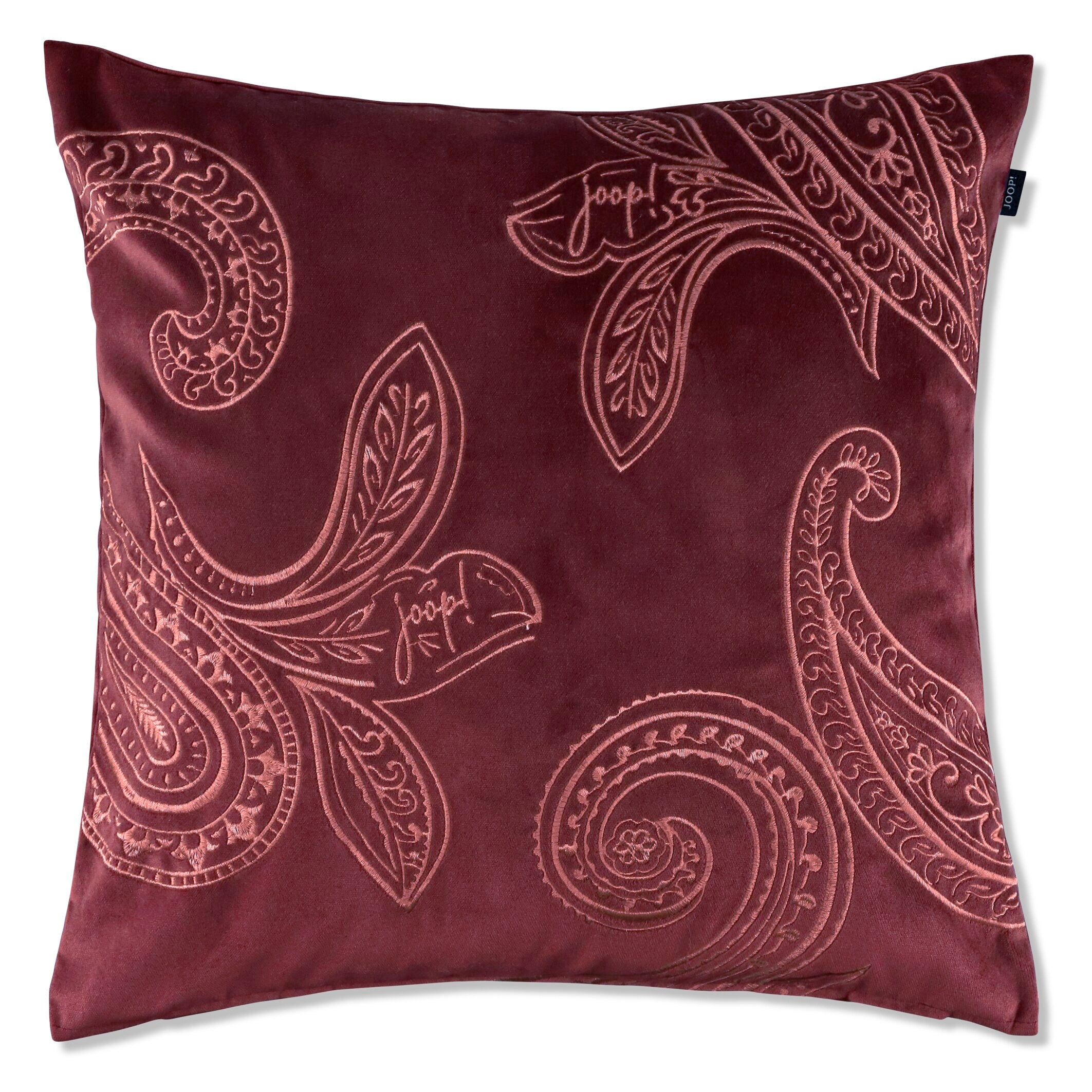 JOOP! PAISLEY Zierkissenhülle 50x50 cm, Rouge